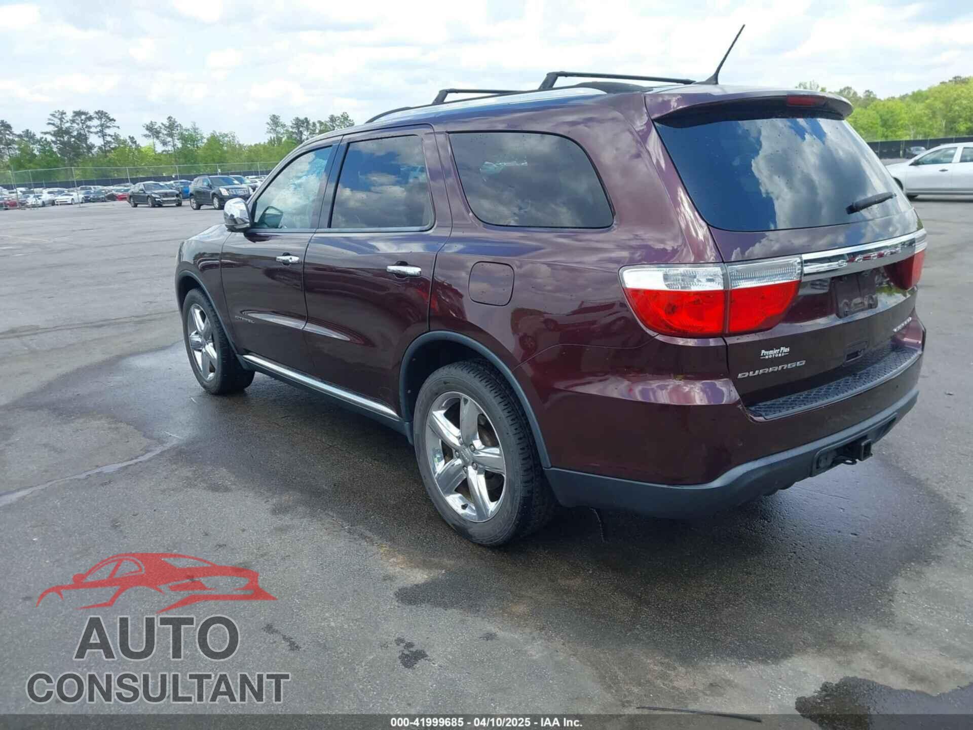 DODGE DURANGO 2012 - 1C4RDHEG0CC247392
