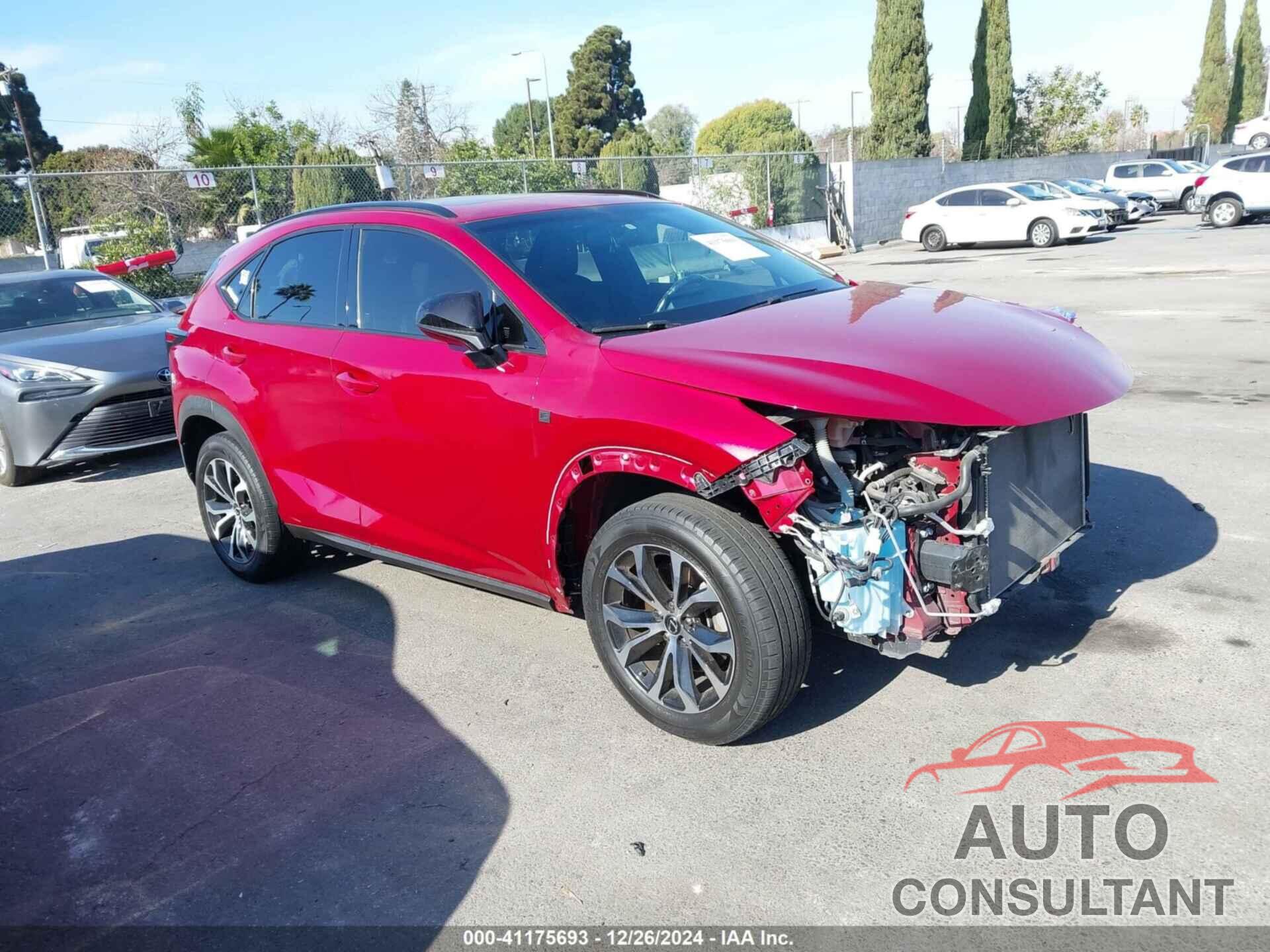 LEXUS NX 200T 2017 - JTJYARBZ6H2069899