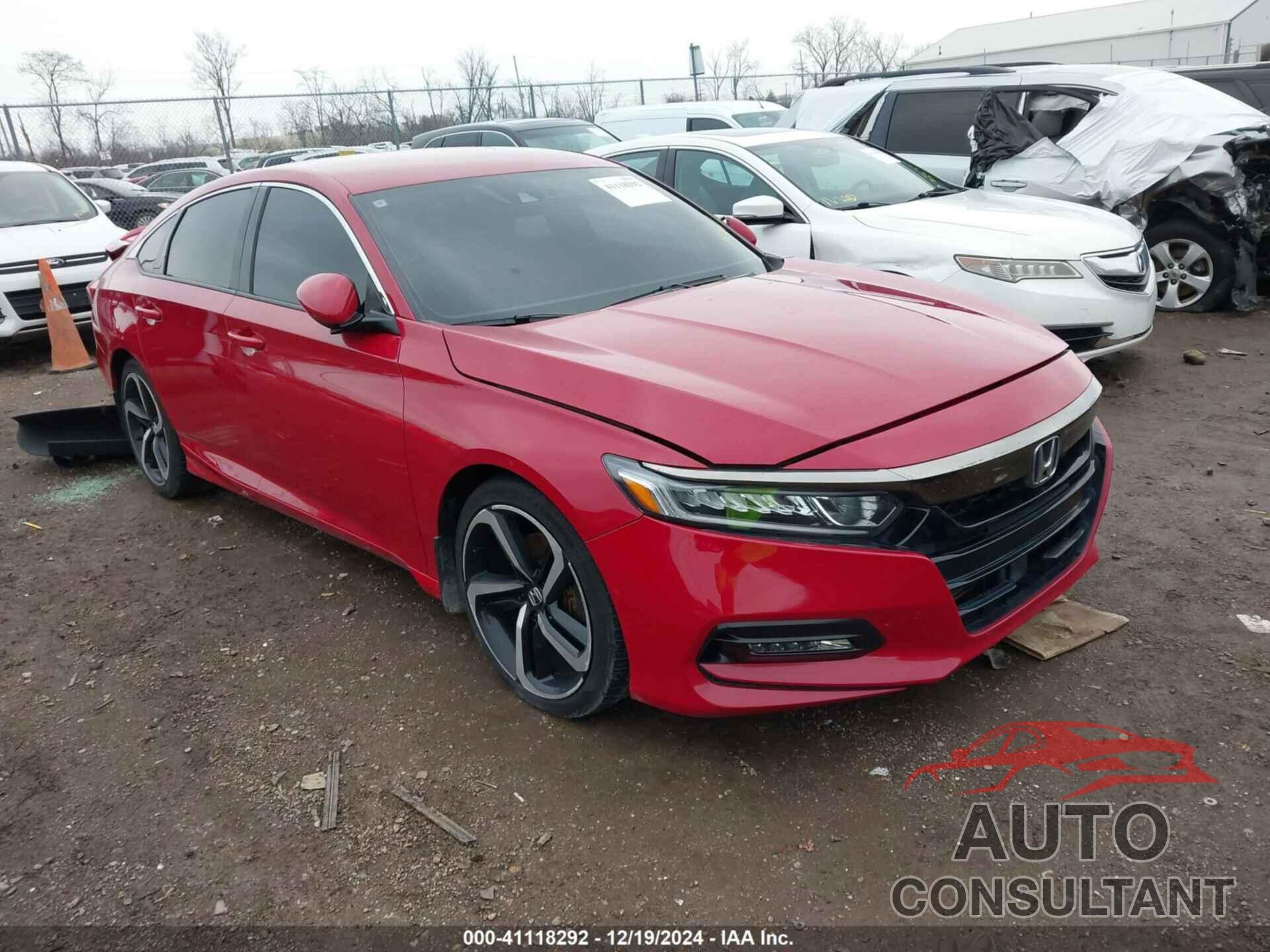 HONDA ACCORD 2018 - 1HGCV1F37JA186994