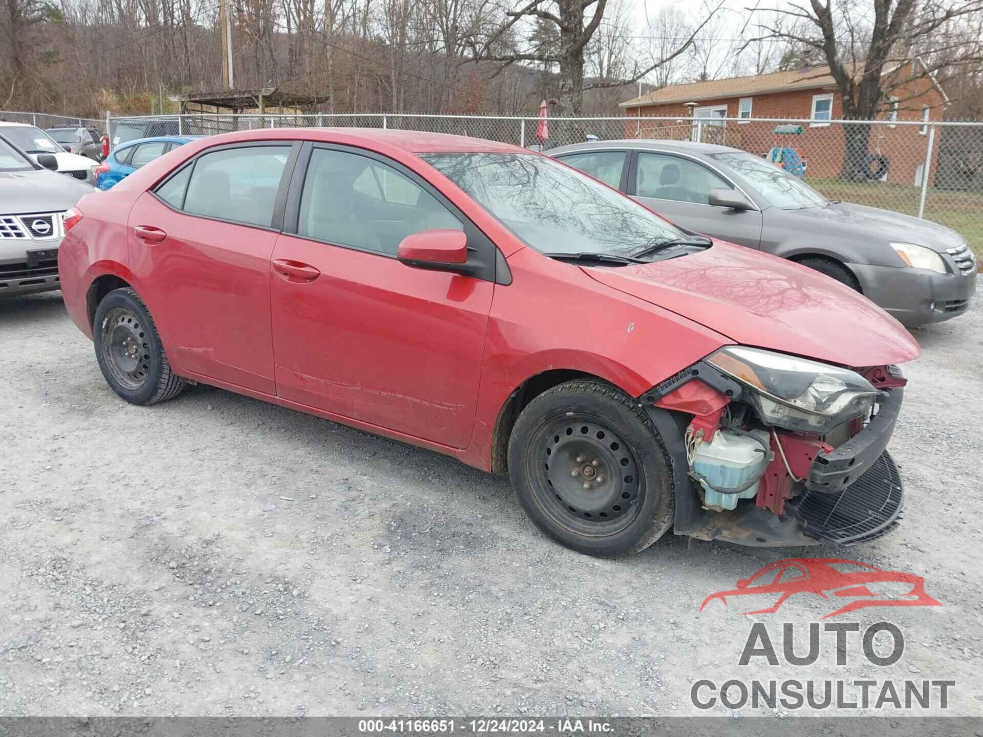 TOYOTA COROLLA 2015 - 2T1BURHE6FC306944