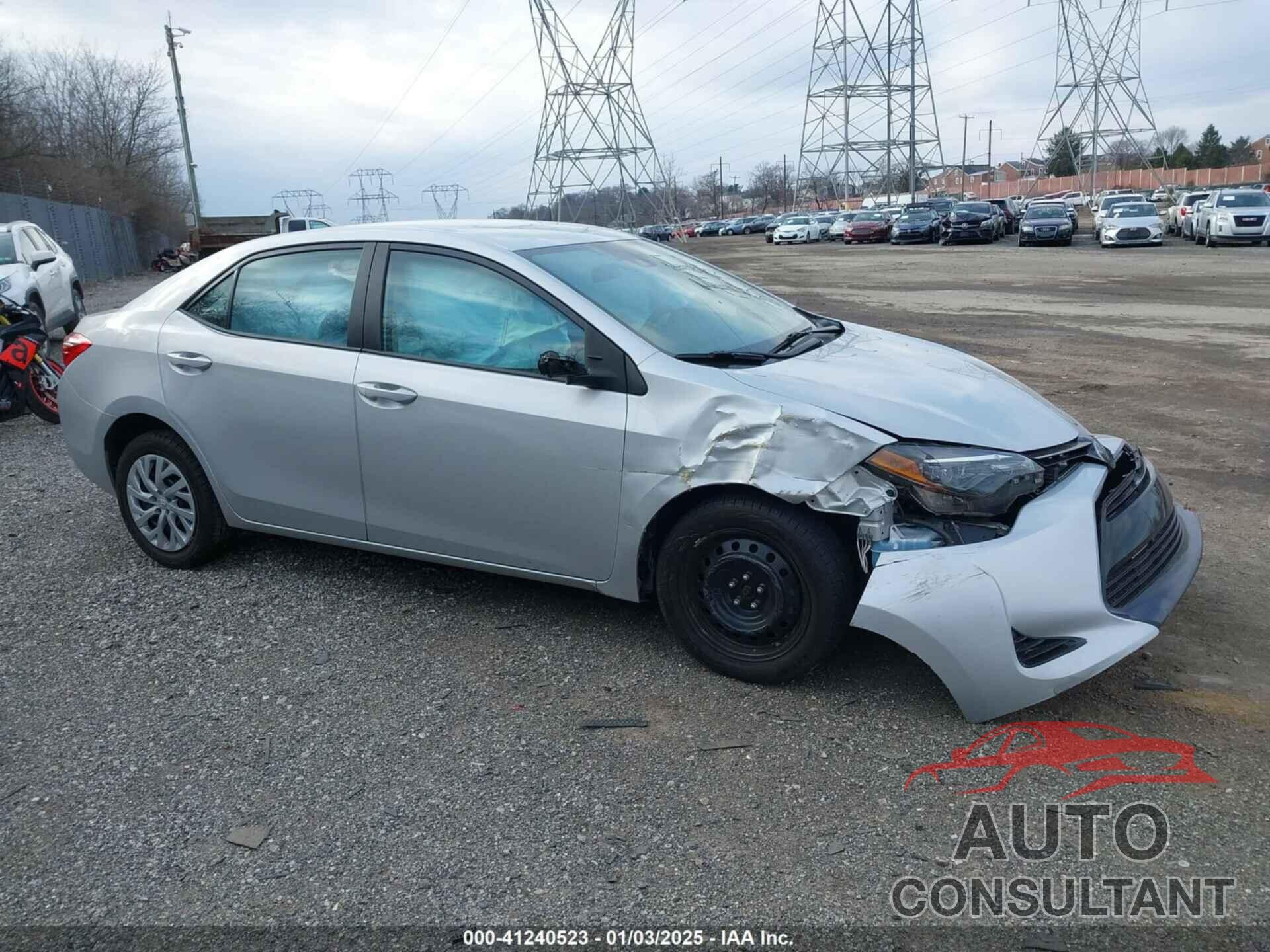 TOYOTA COROLLA 2018 - 2T1BURHE1JC038619