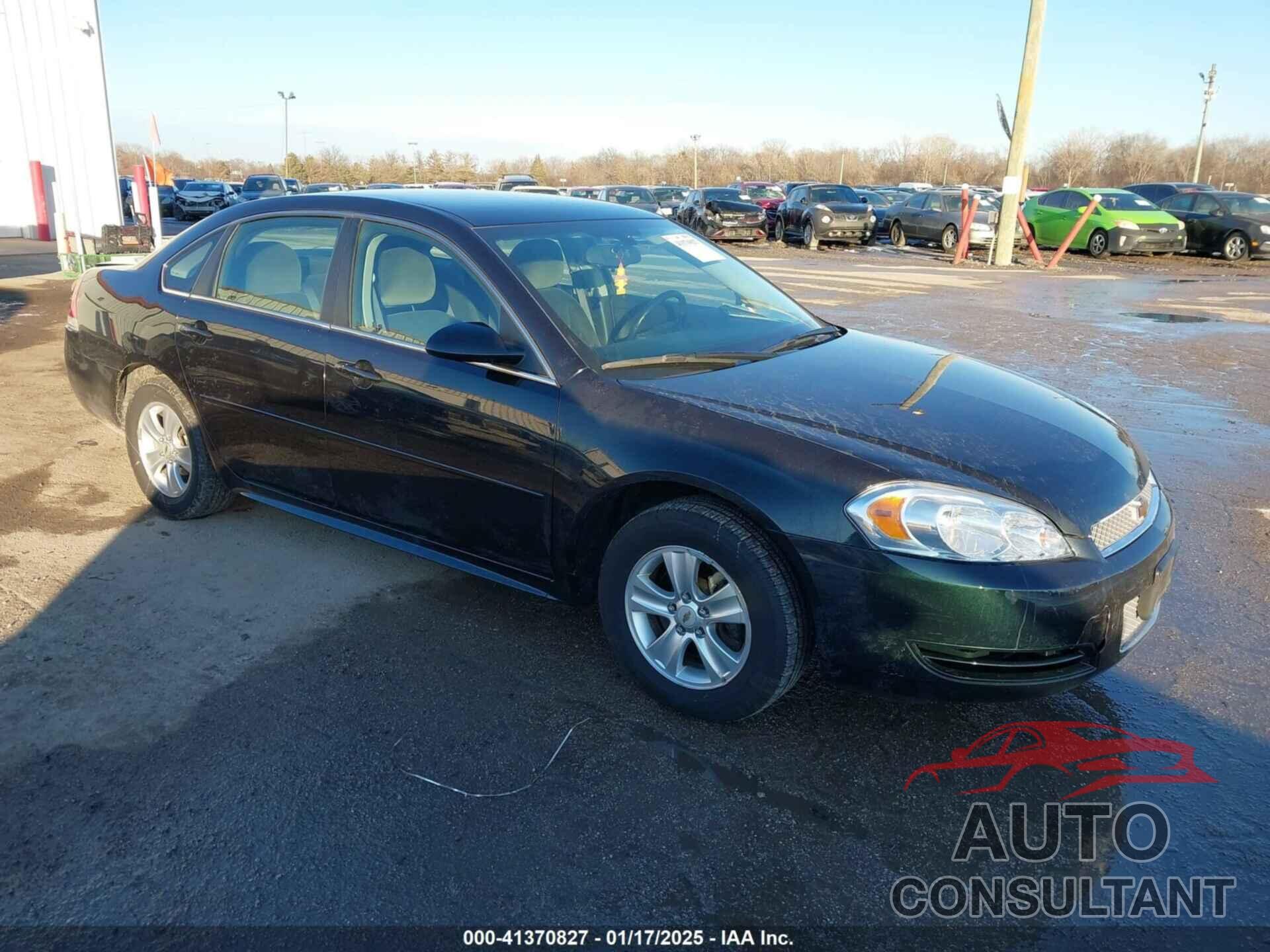 CHEVROLET IMPALA 2012 - 2G1WA5E33C1242239