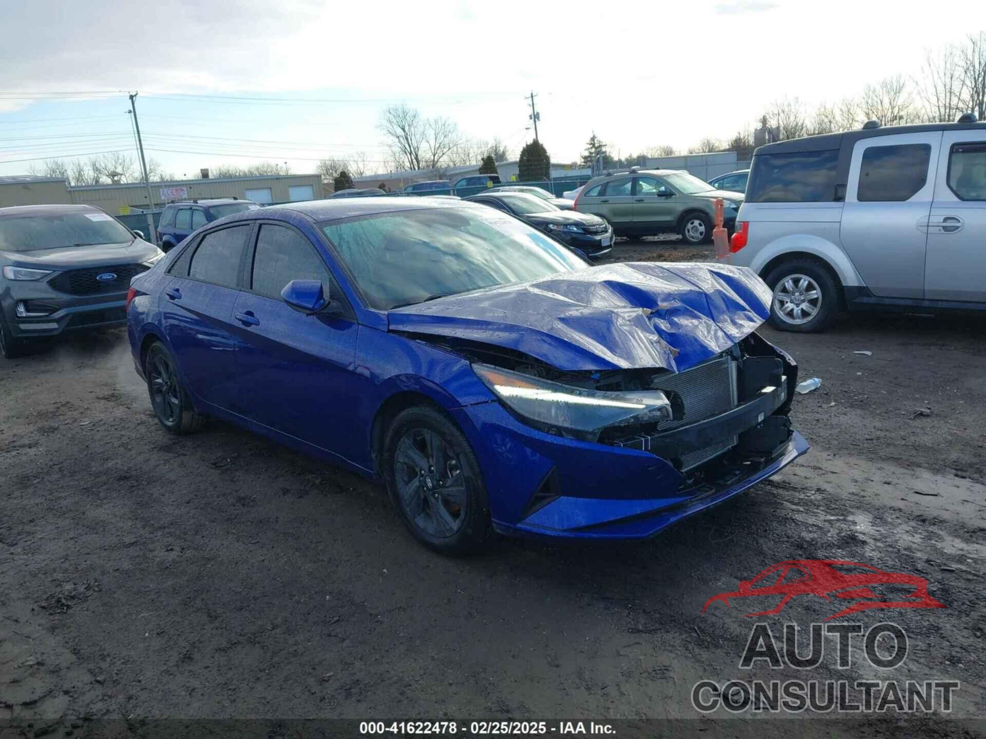HYUNDAI ELANTRA 2021 - KMHLM4AG7MU073350