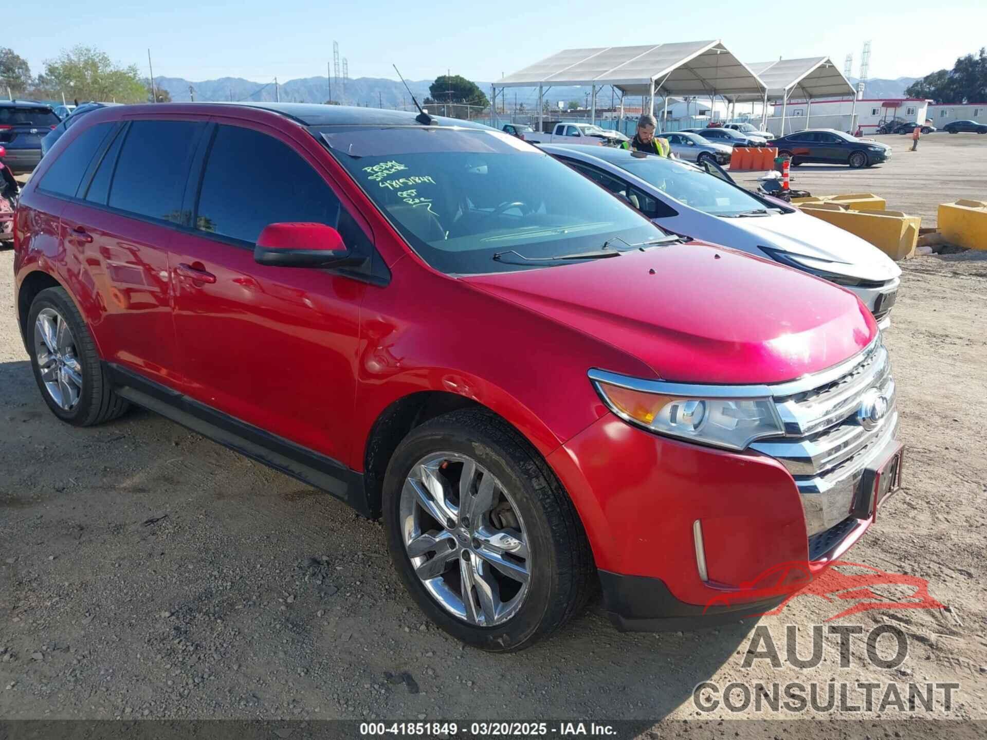 FORD EDGE 2012 - 2FMDK3J91CBA53461