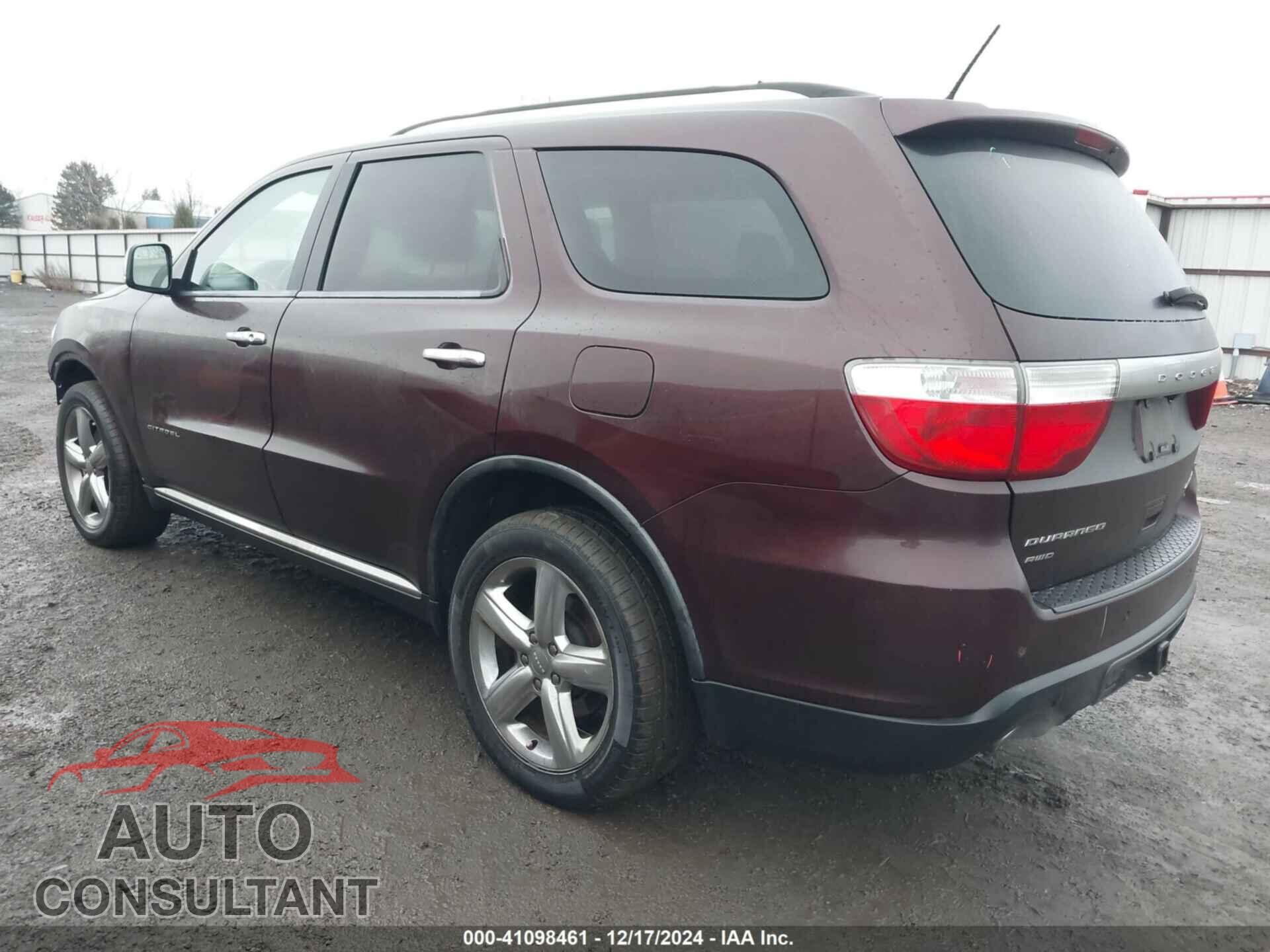 DODGE DURANGO 2012 - 1C4SDJETXCC211490