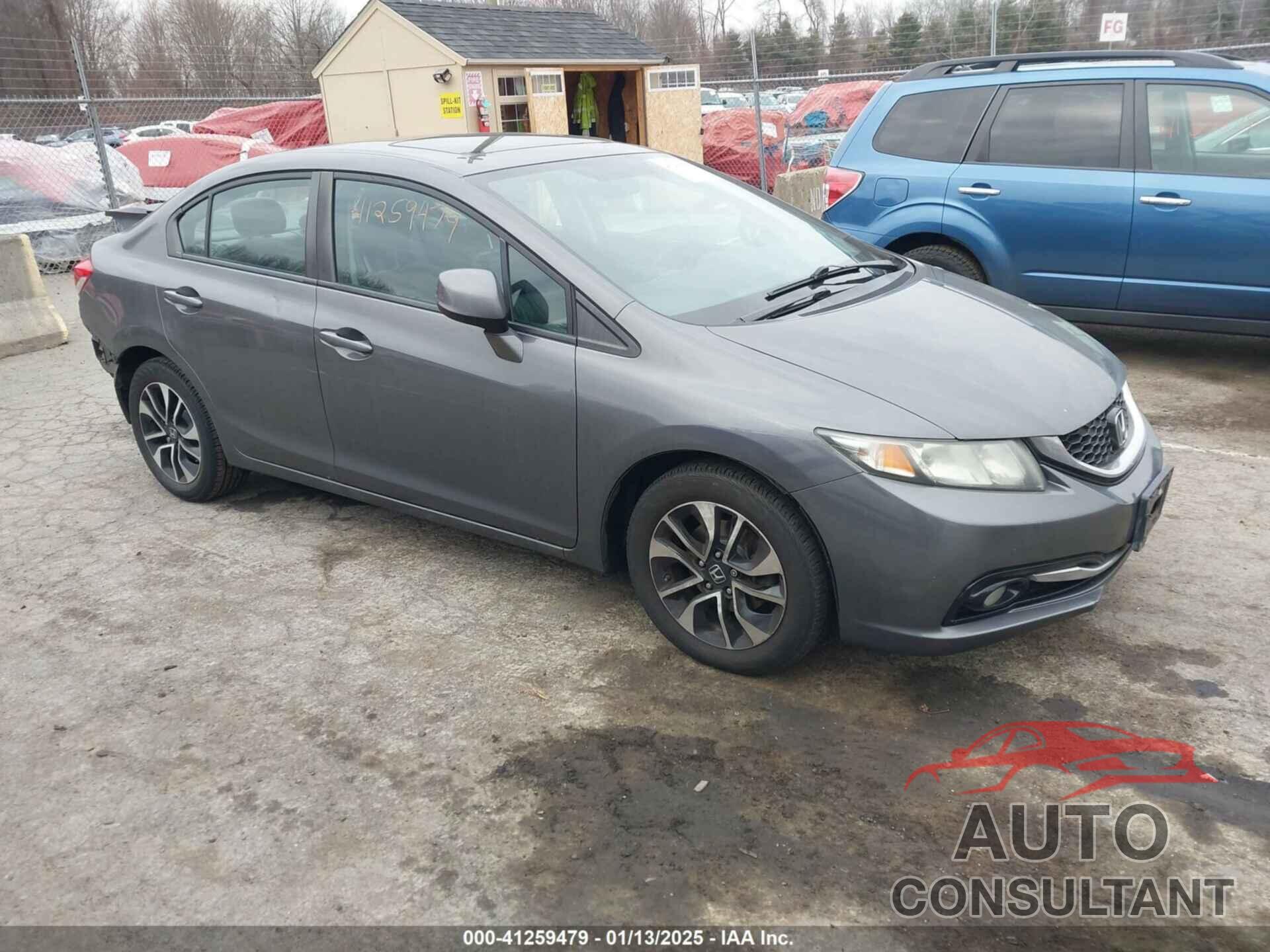 HONDA CIVIC 2013 - 2HGFB2F98DH522206