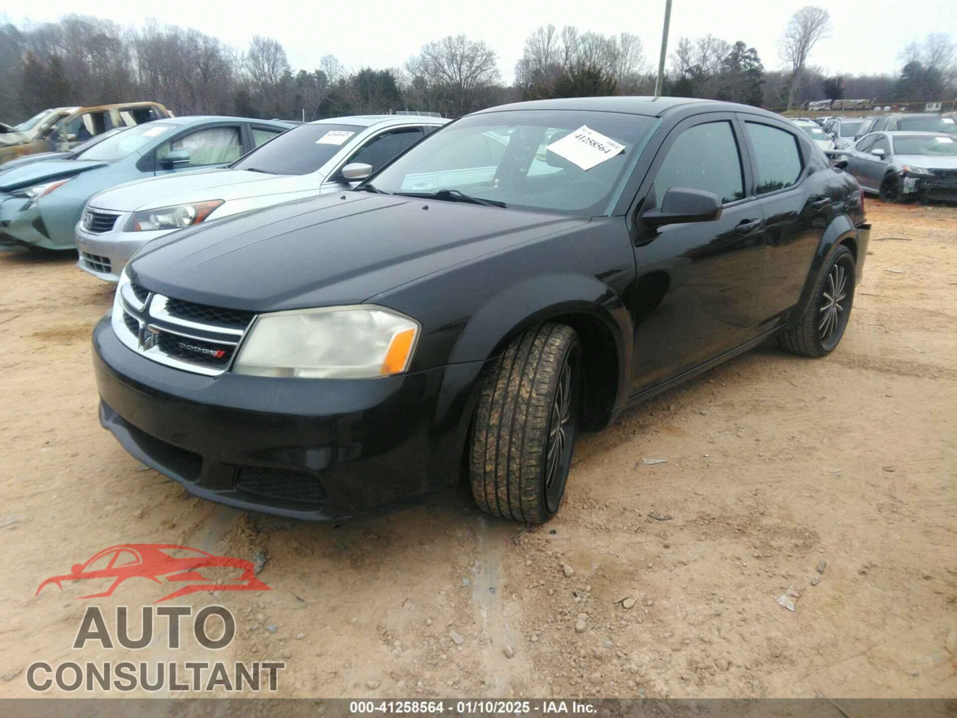 DODGE AVENGER 2013 - 1C3CDZAG4DN504856