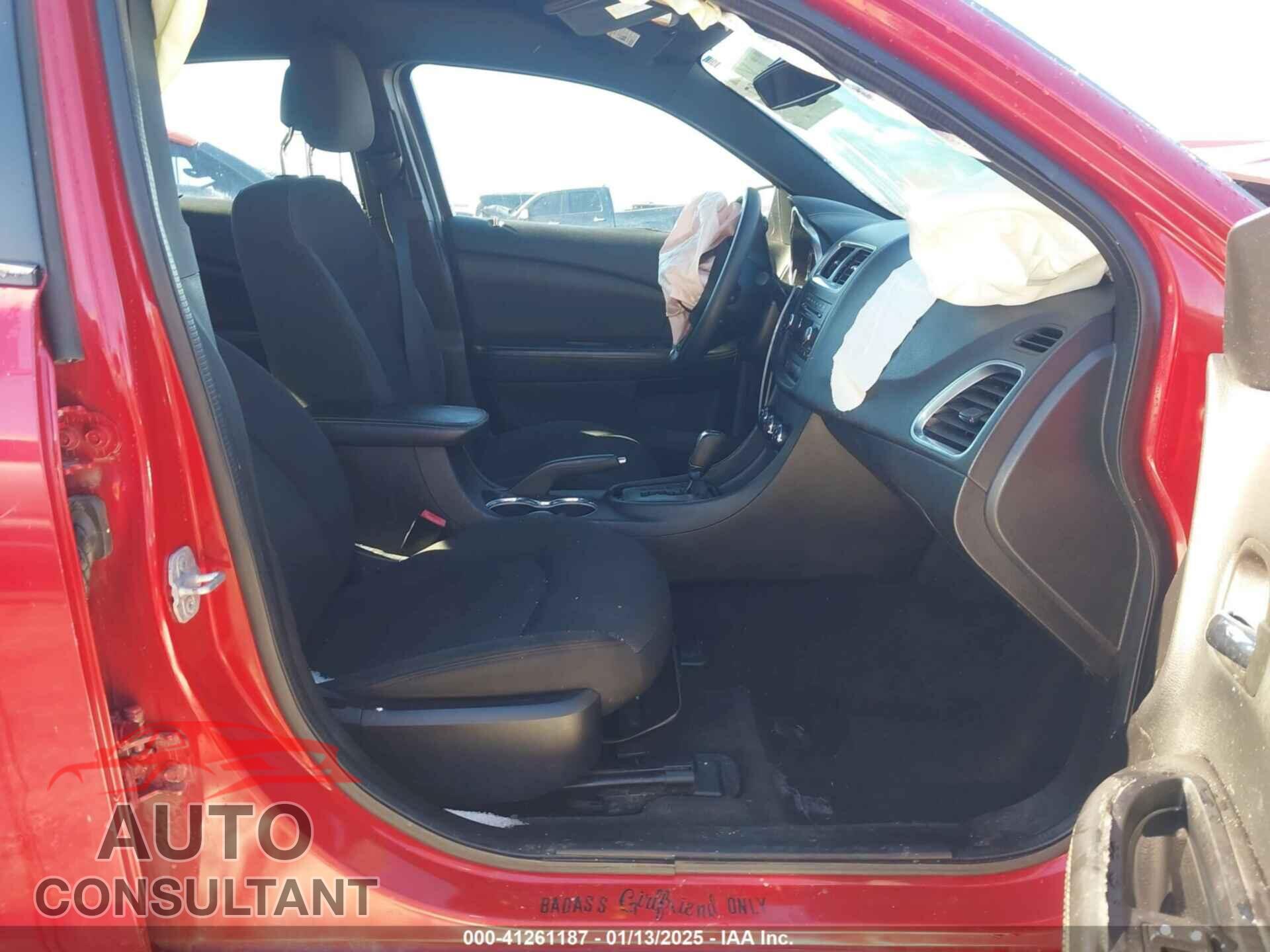 DODGE AVENGER 2013 - 1C3CDZAG5DN717332