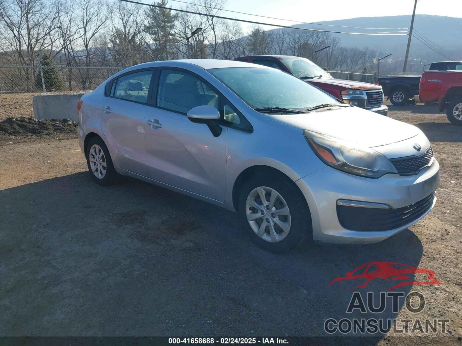 KIA RIO 2016 - KNADM4A3XG6657740