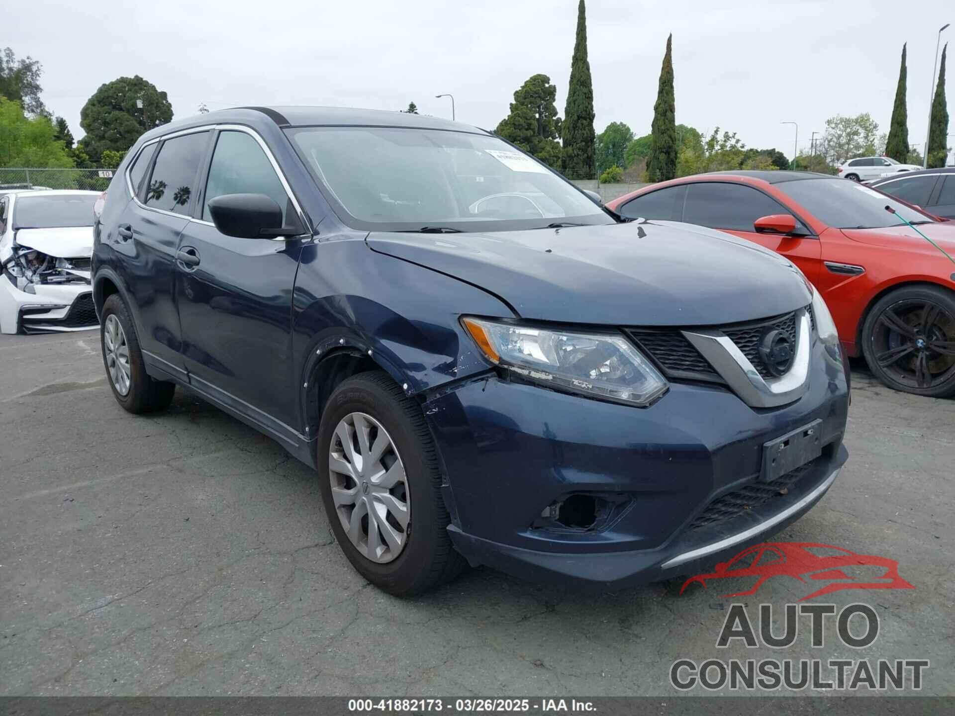 NISSAN ROGUE 2016 - 5N1AT2MT9GC810274