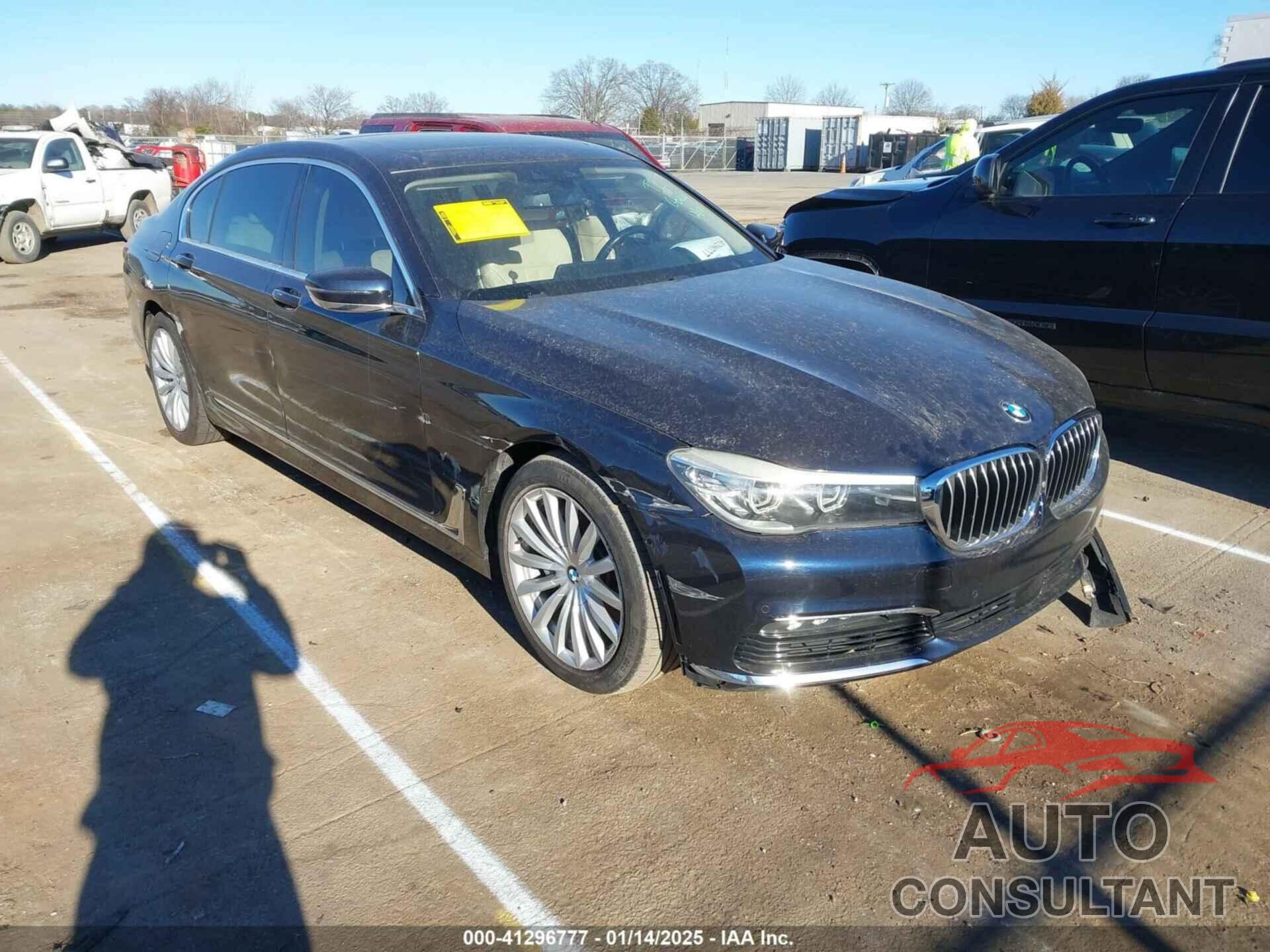 BMW 740I 2016 - WBA7E2C56GG547789