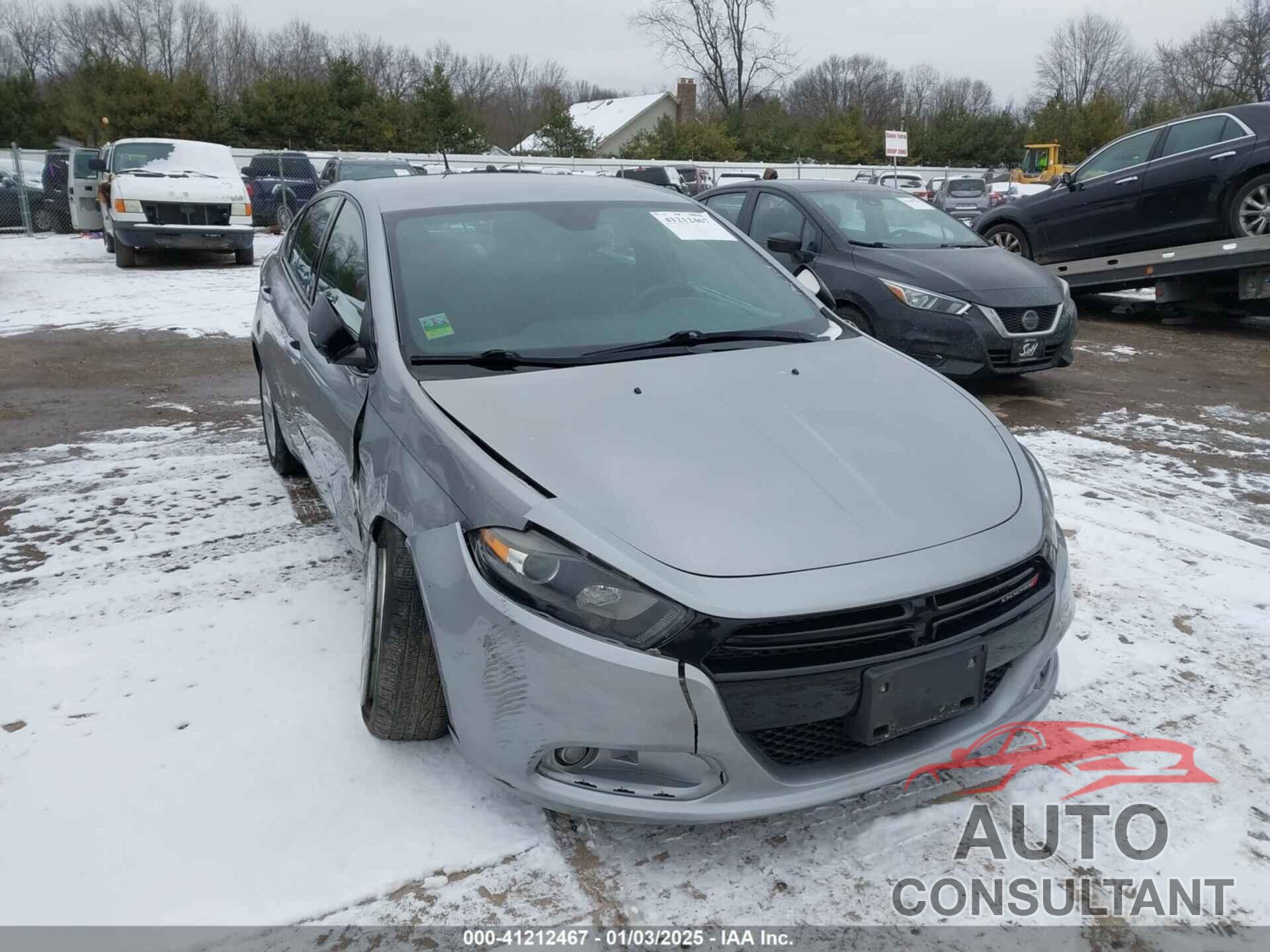 DODGE DART 2015 - 1C3CDFBB4FD160312