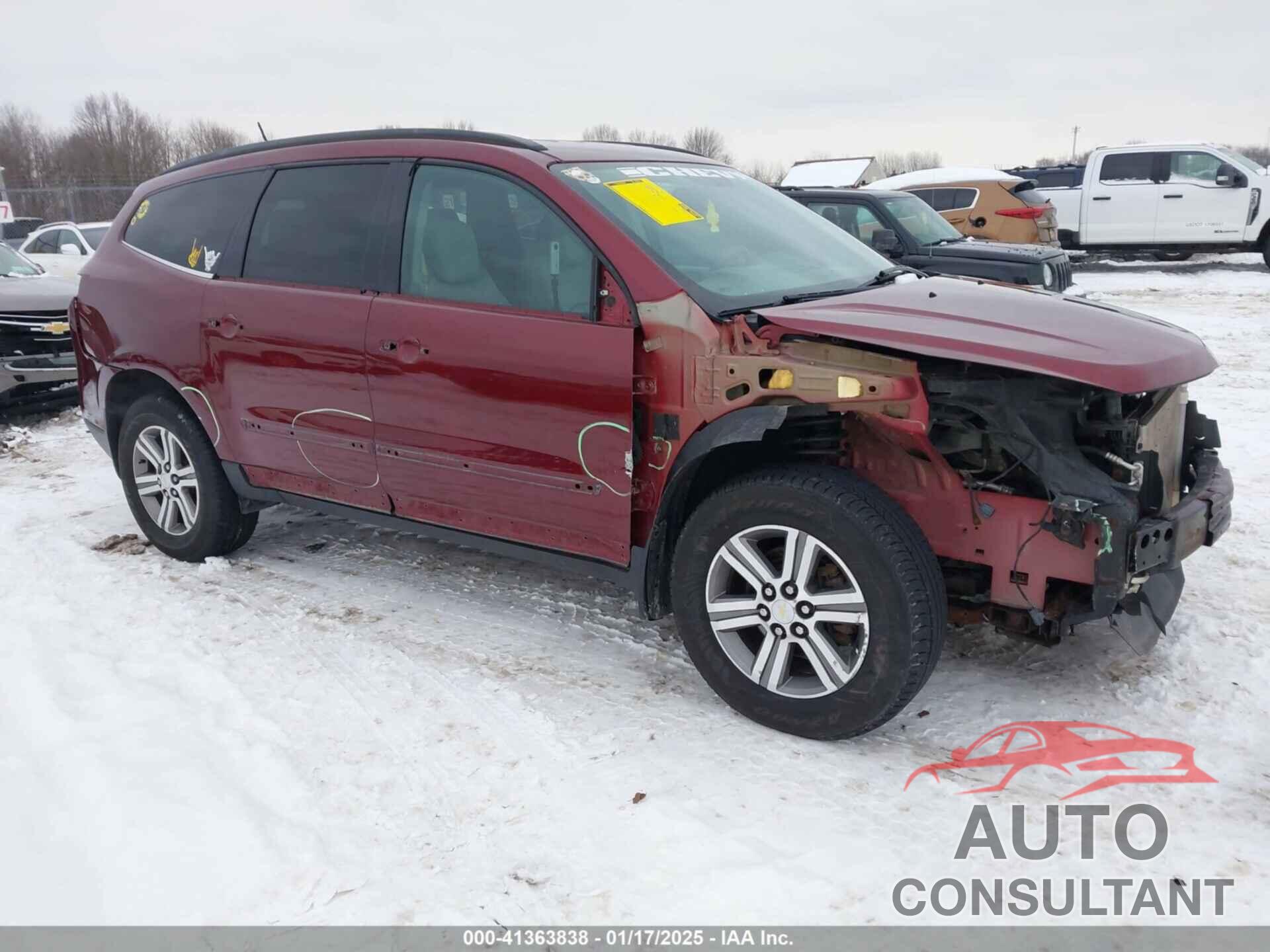 CHEVROLET TRAVERSE 2016 - 1GNKRHKD2GJ302317