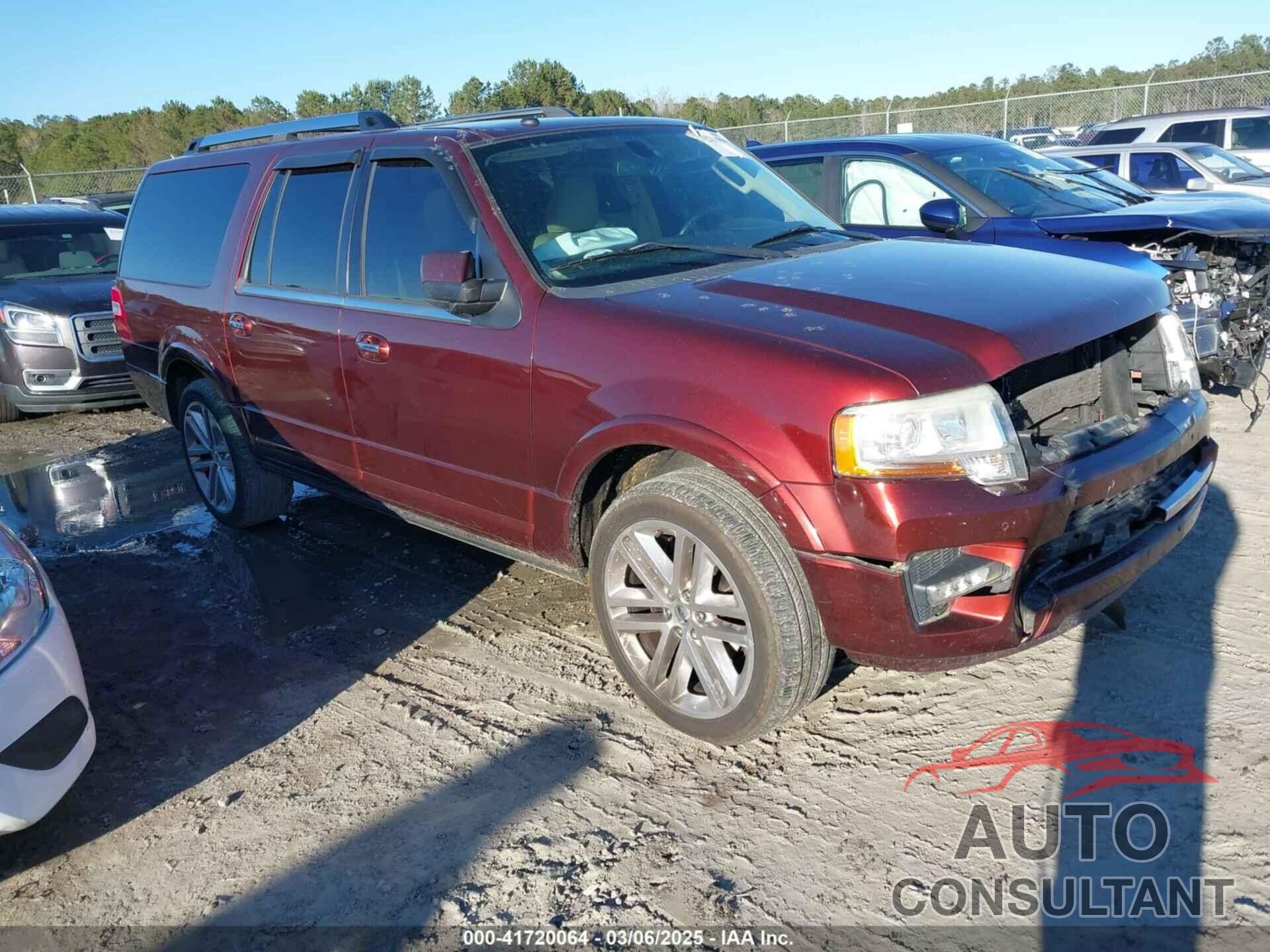 FORD EXPEDITION EL 2017 - 1FMJK1KT8HEA62915