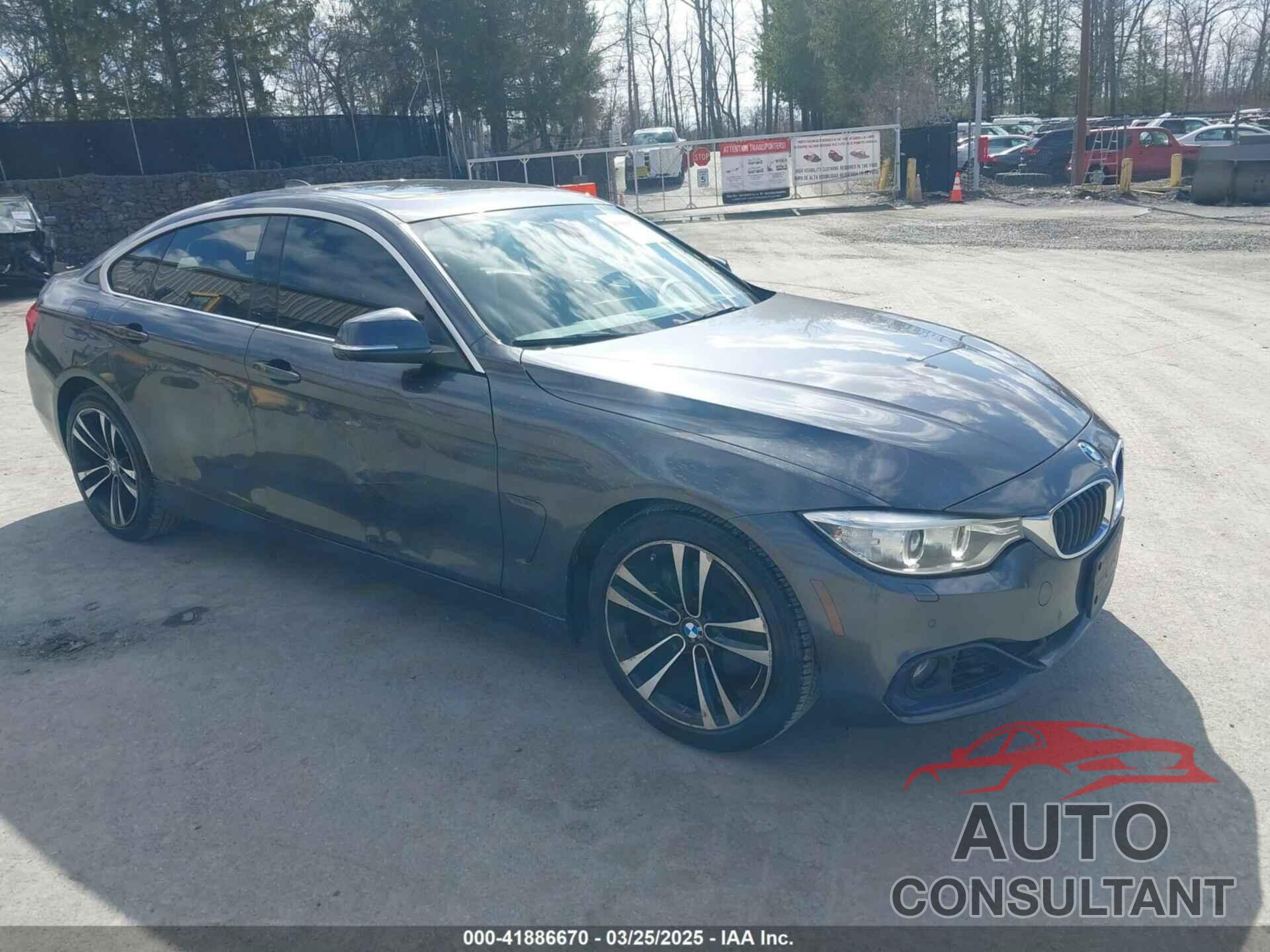 BMW 428I GRAN COUPE 2016 - WBA4C9C56GG140427