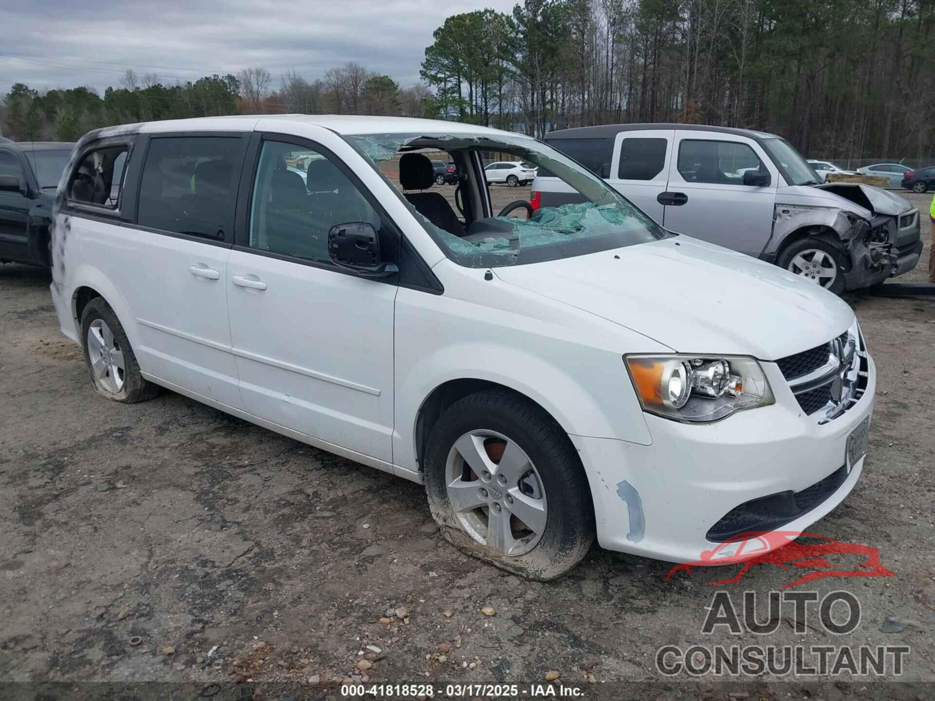 DODGE GRAND CARAVAN 2014 - 2C4RDGBG5ER389245