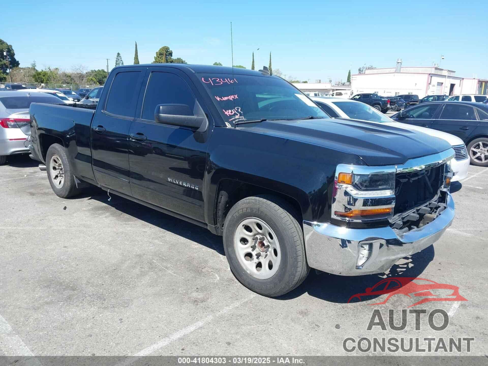 CHEVROLET SILVERADO 1500 2016 - 1GCRCREC0GZ246817