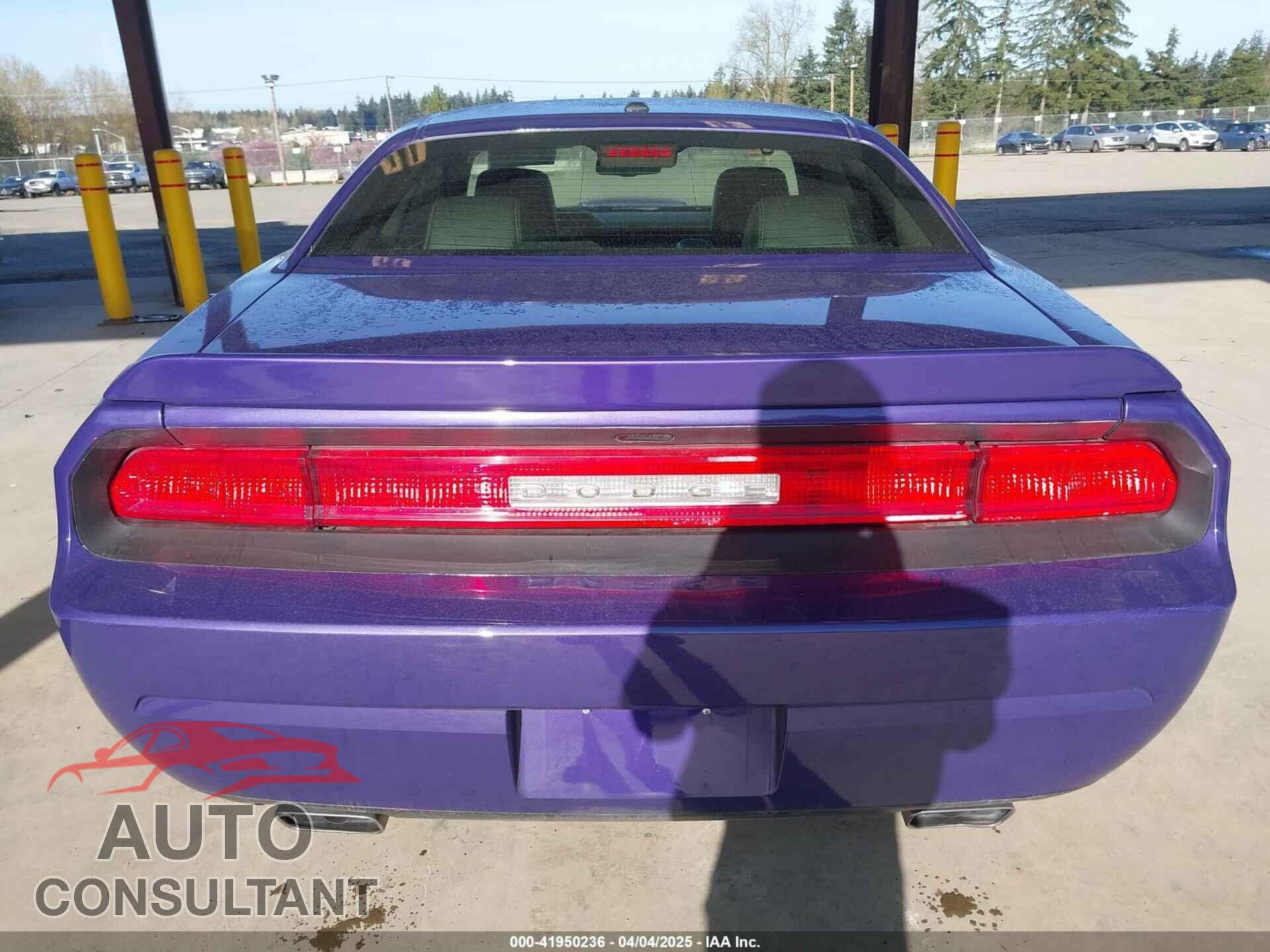 DODGE CHALLENGER 2012 - 2C3CDYAG4CH275595