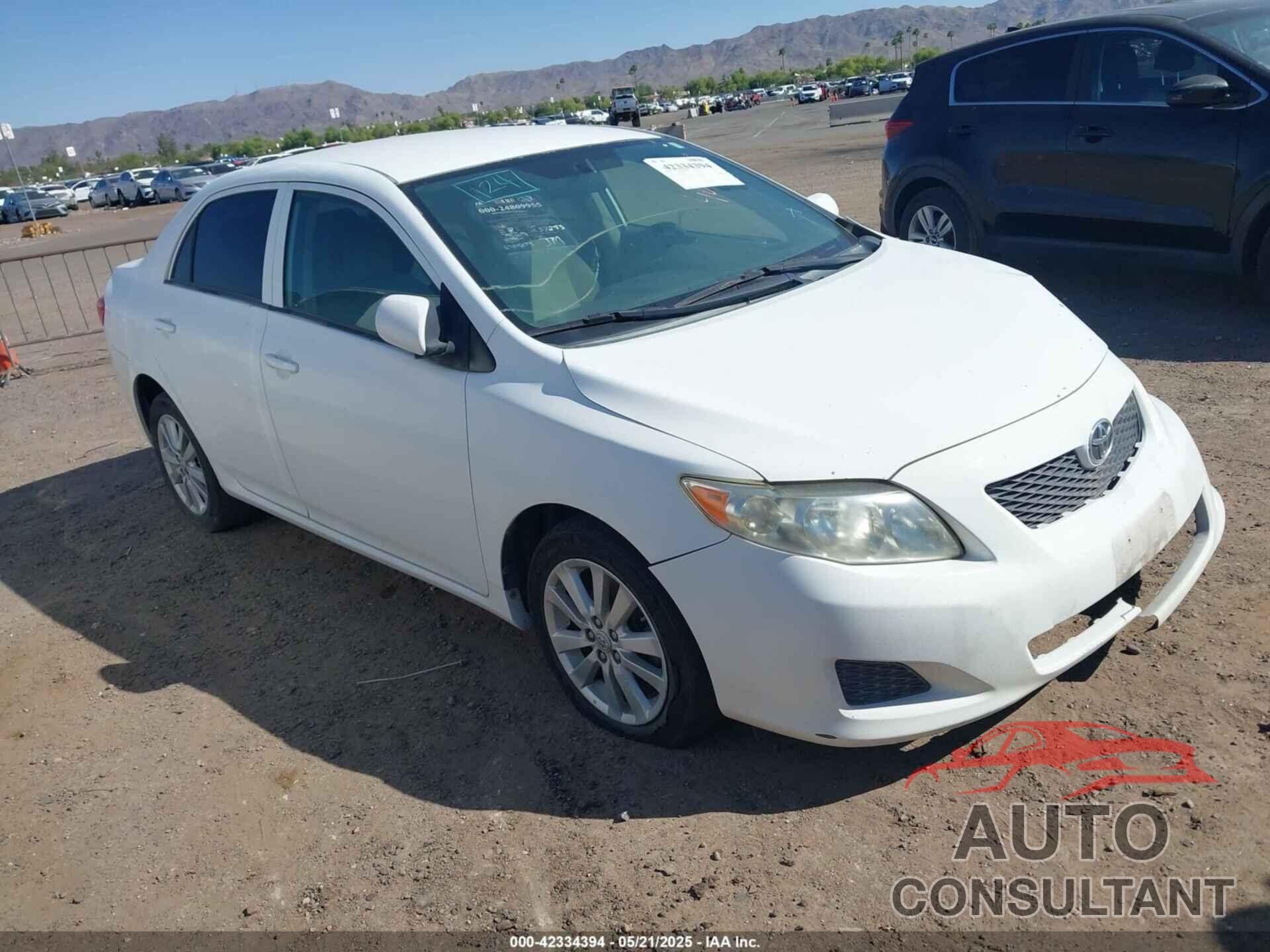 TOYOTA COROLLA 2010 - 2T1BU4EE1AC423251