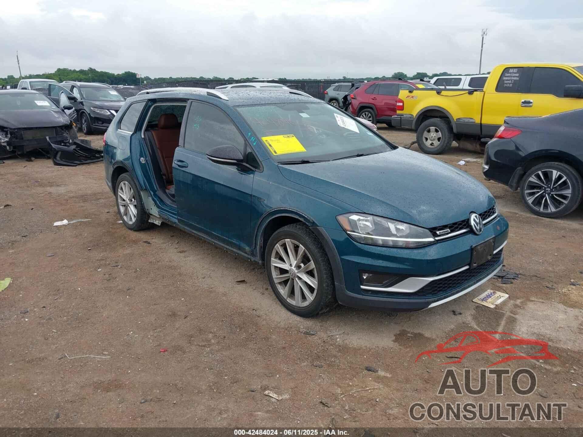 VOLKSWAGEN GOLF ALLTRACK 2019 - 3VWH17AU3KM505909
