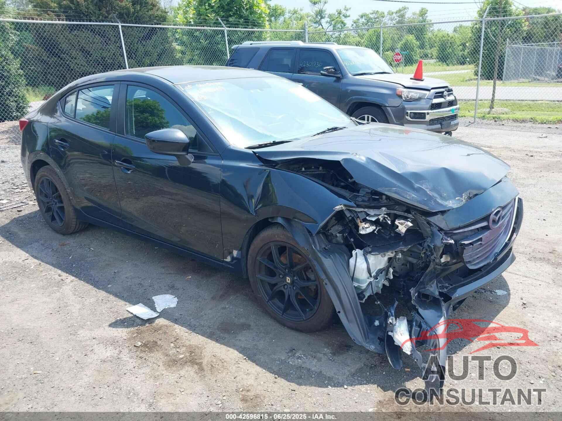 MAZDA MAZDA3 2016 - JM1BM1T70G1326543