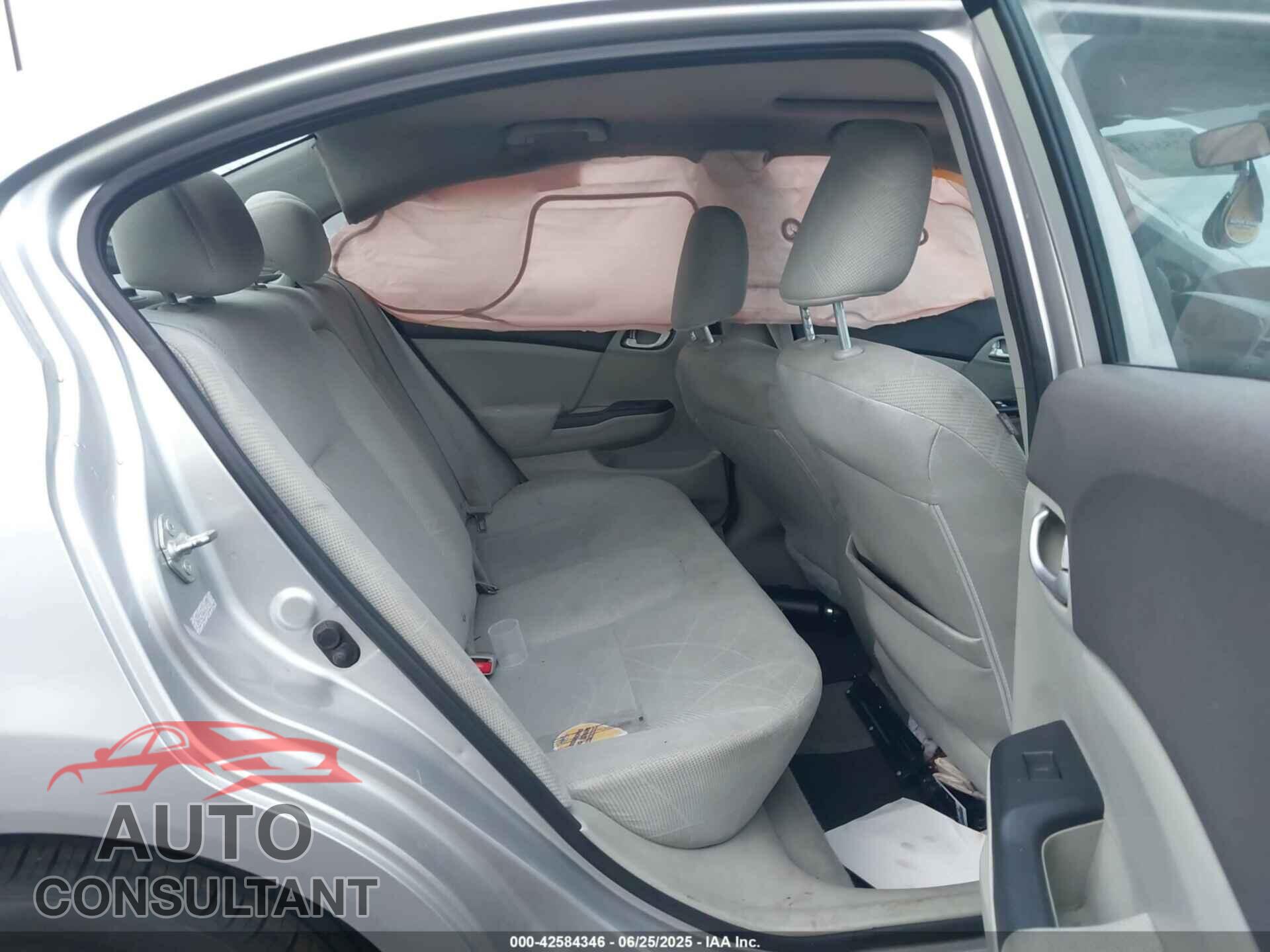 HONDA CIVIC 2012 - 2HGFB2F86CH309700