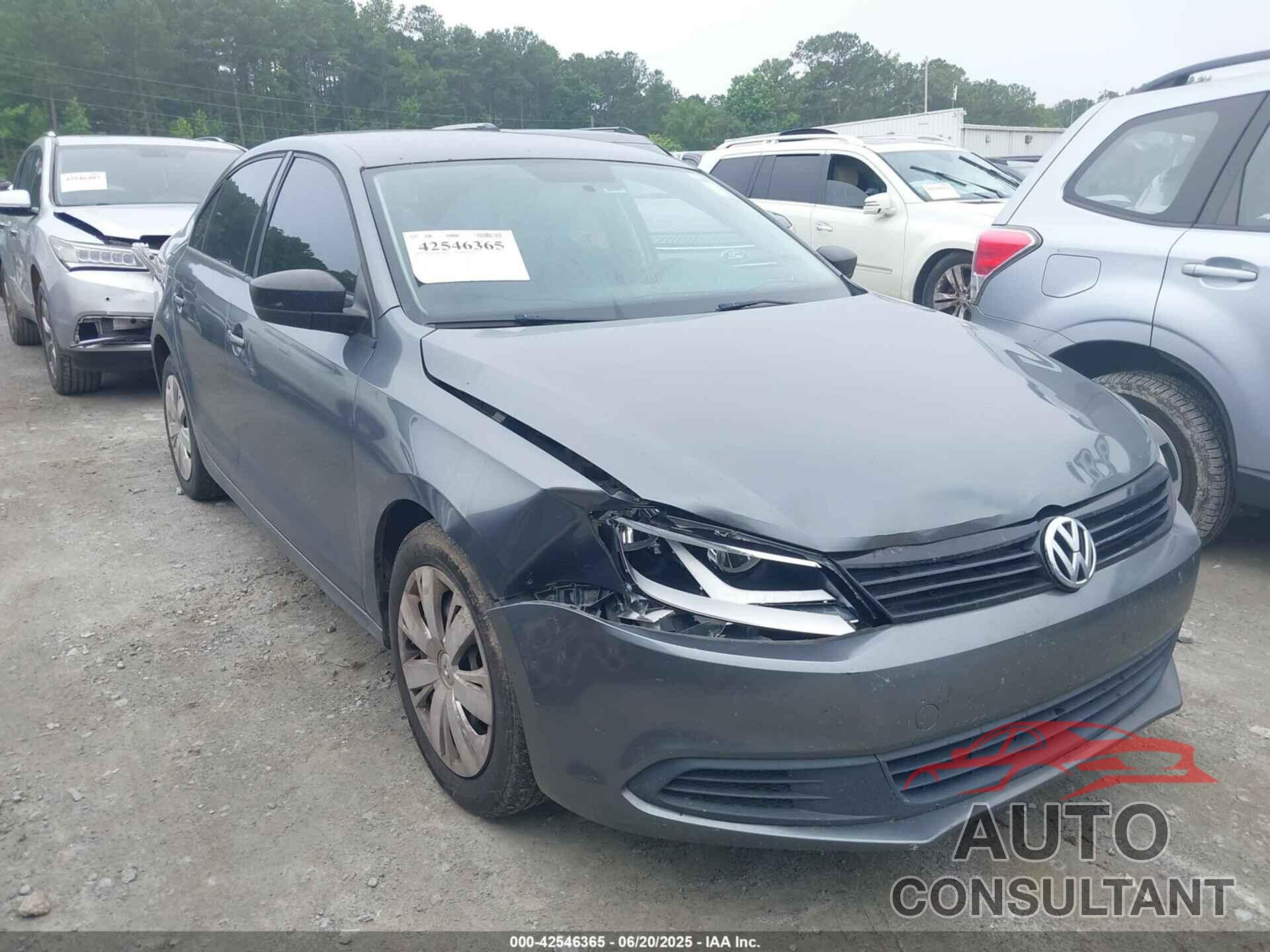 VOLKSWAGEN JETTA 2012 - 3VW2K7AJ1CM335964