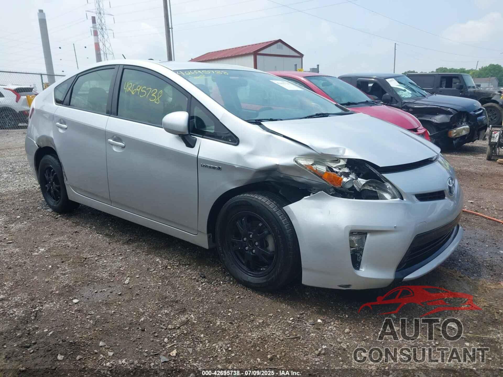 TOYOTA PRIUS 2014 - JTDKN3DU6E0377769