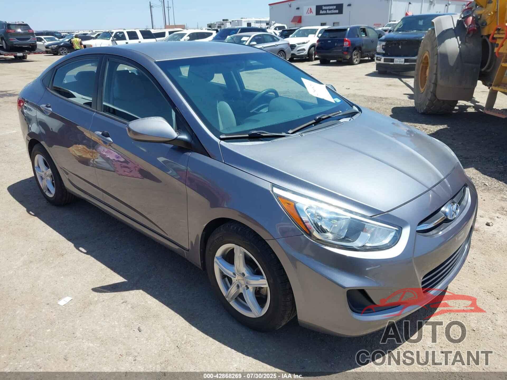 HYUNDAI ACCENT 2015 - KMHCT4AE1FU864705