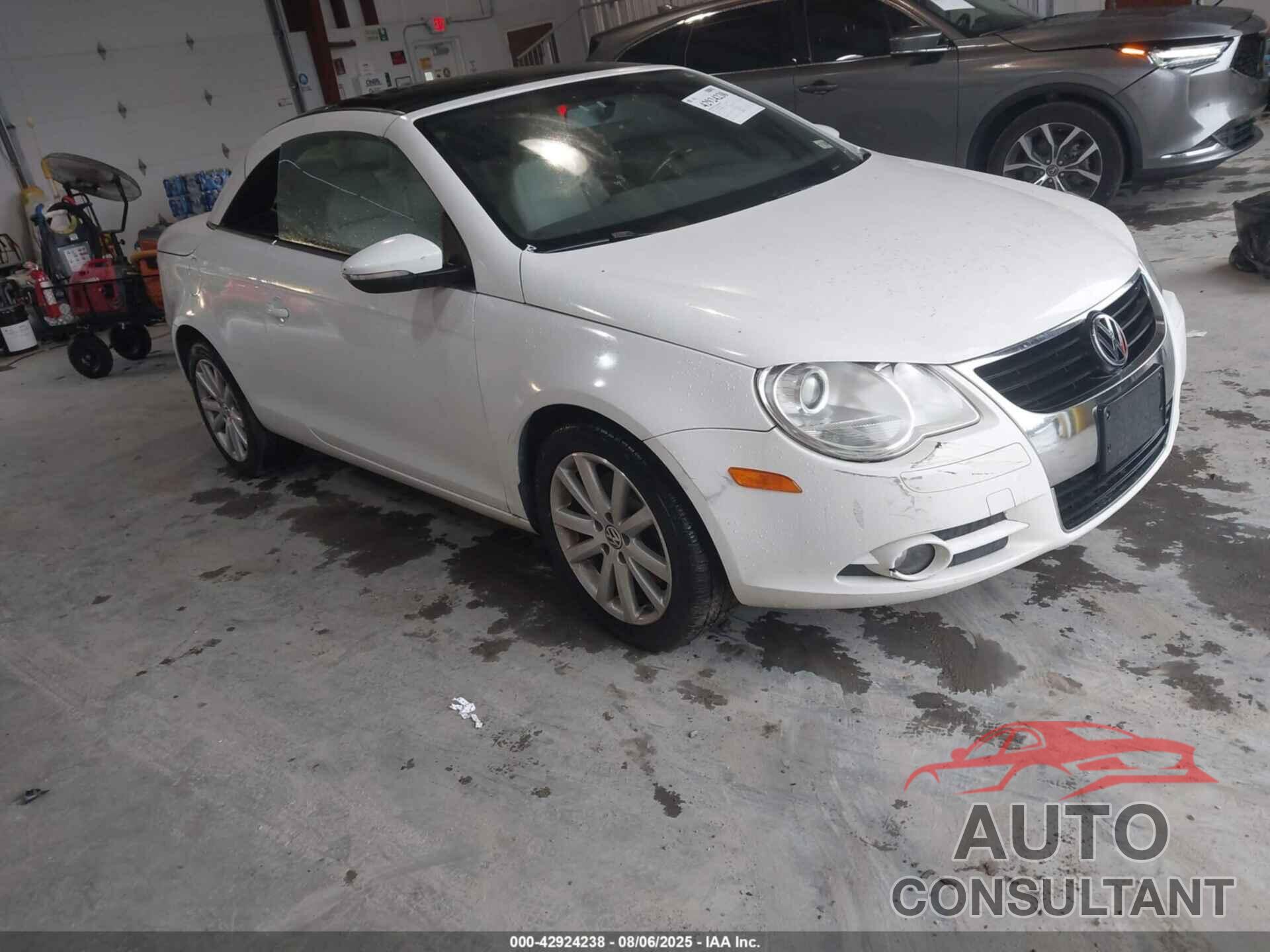 VOLKSWAGEN EOS 2010 - WVWBA7AH6AV019921