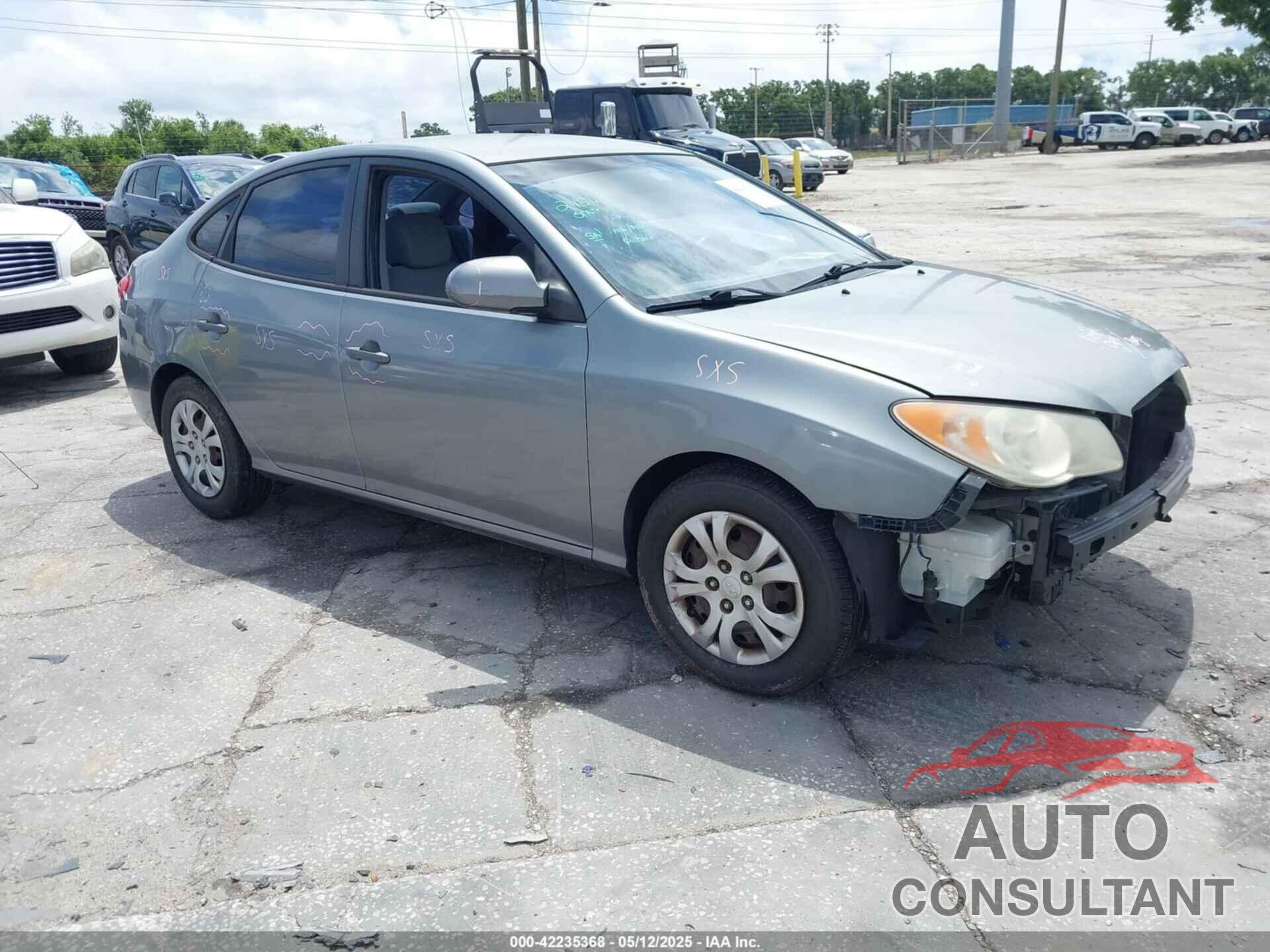 HYUNDAI ELANTRA 2010 - KMHDU4AD7AU135643