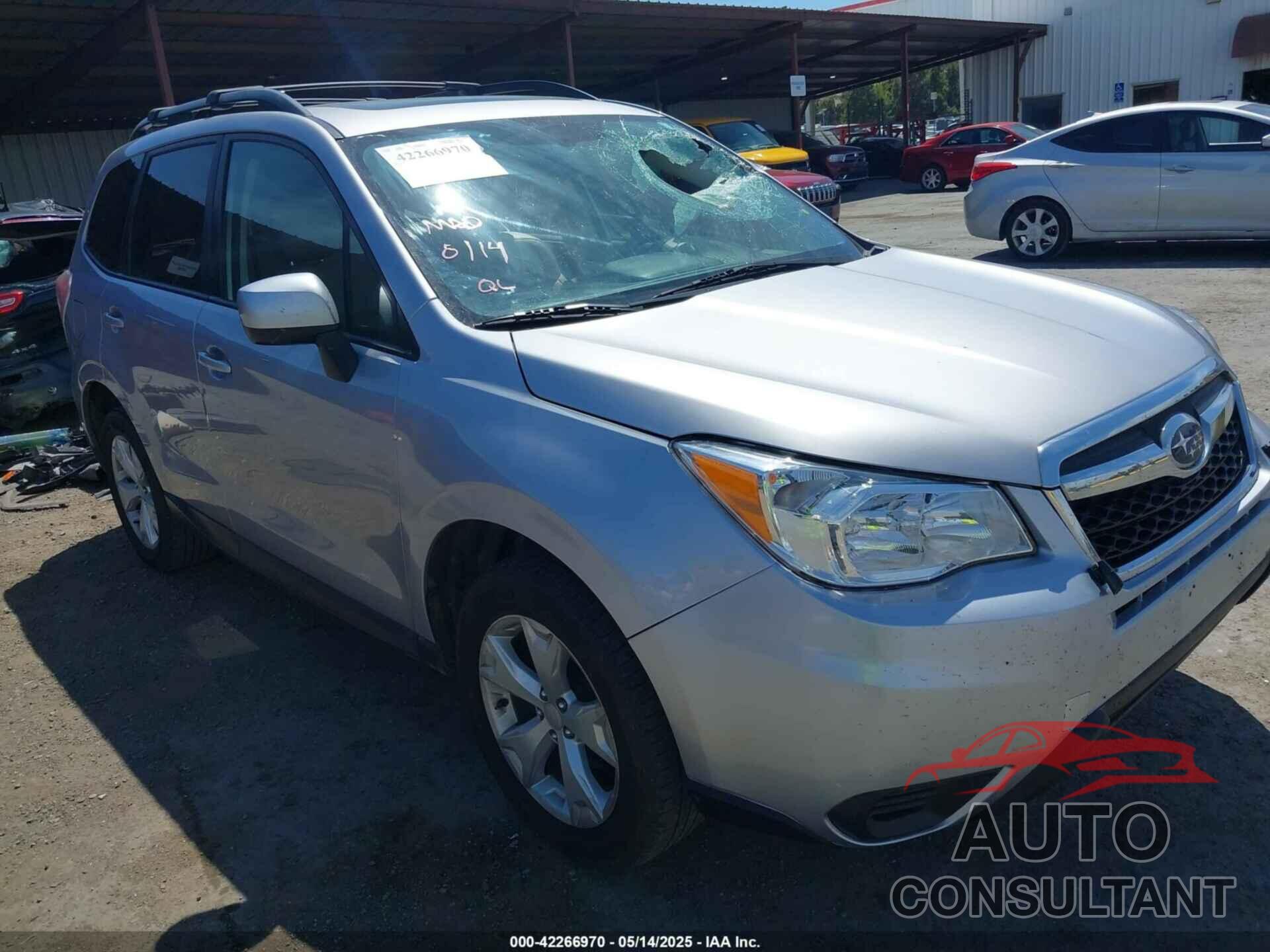 SUBARU FORESTER 2016 - JF2SJADC6GH408838