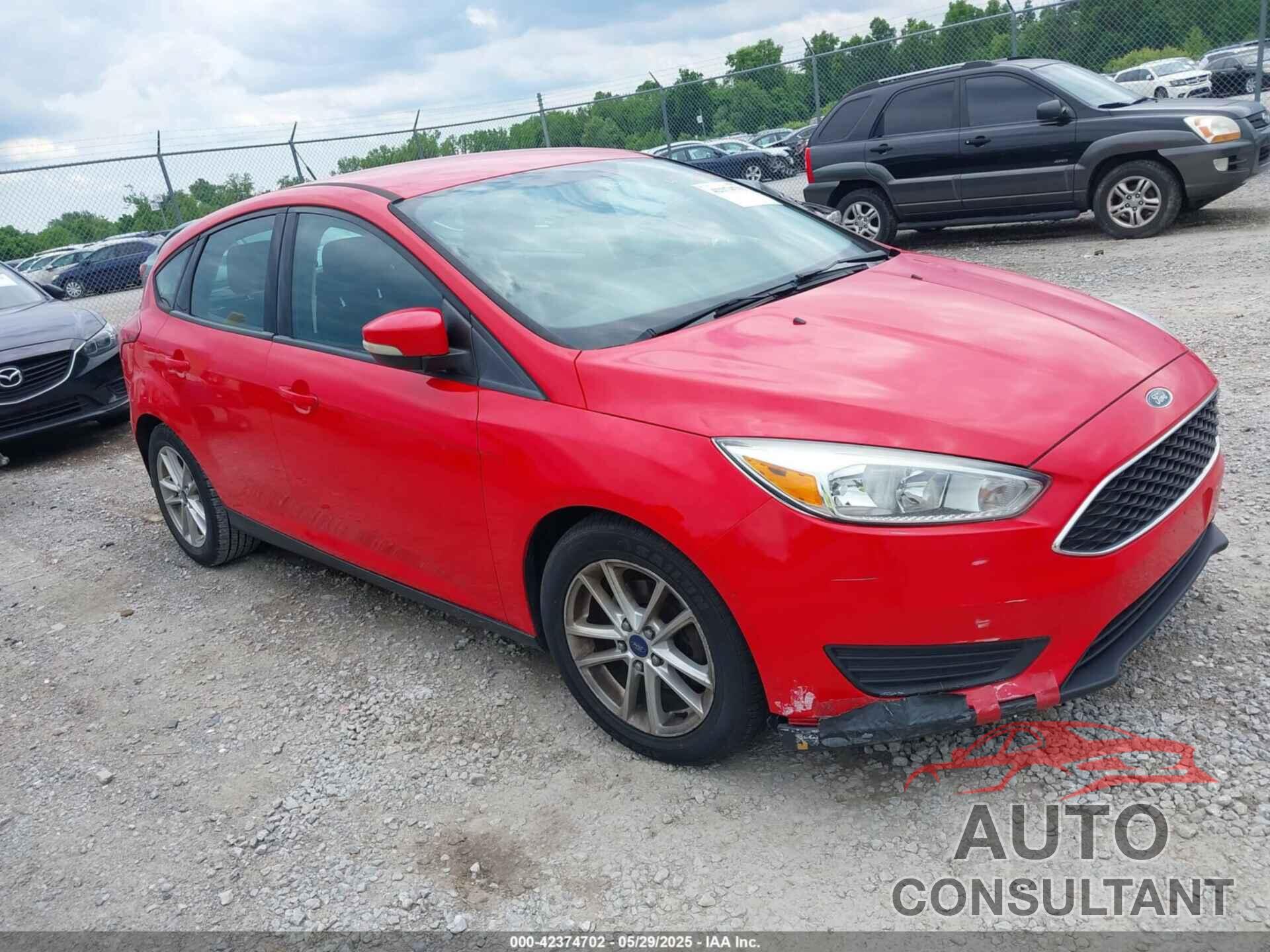 FORD FOCUS 2015 - 1FADP3K26FL301057