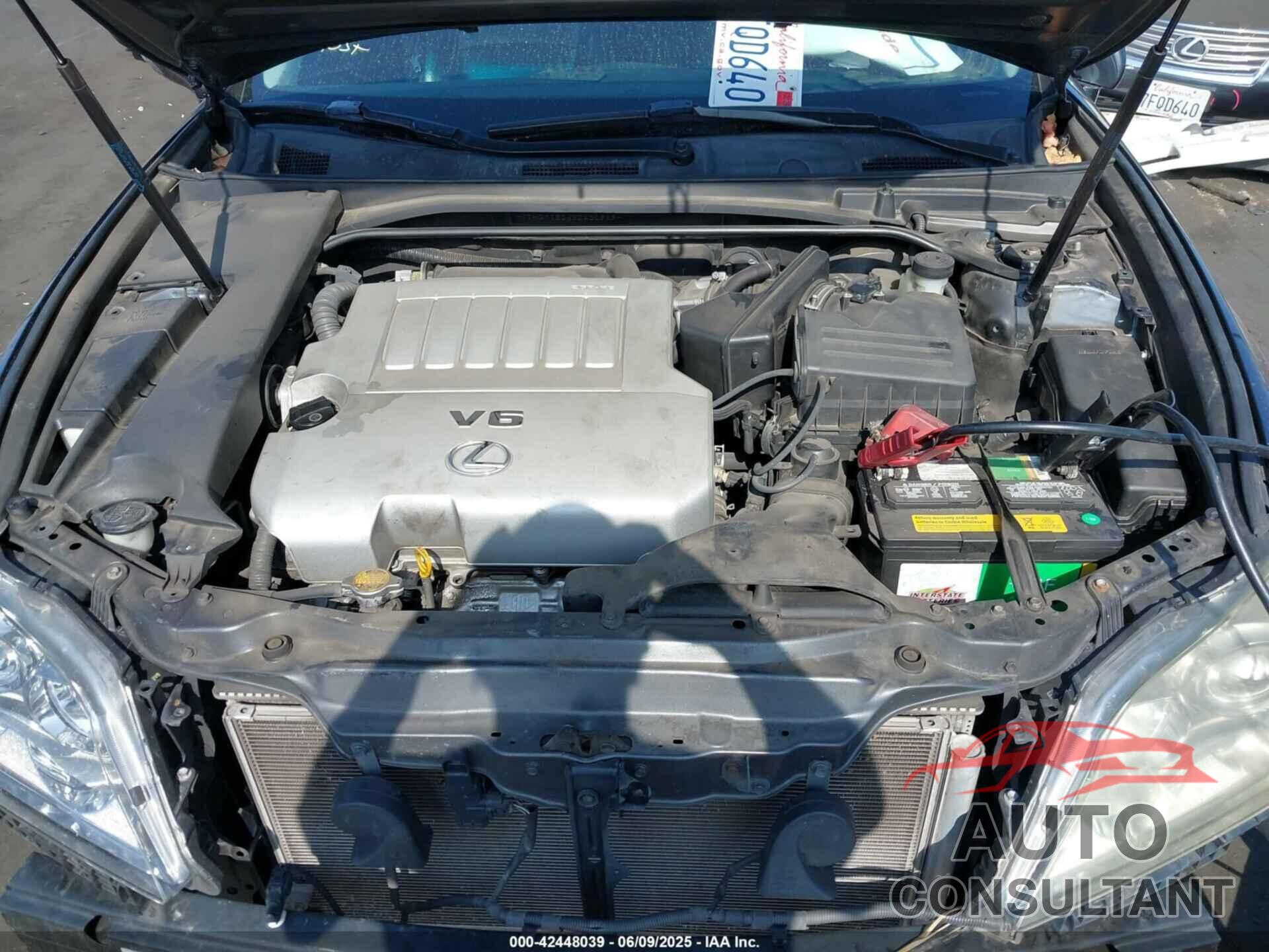 LEXUS ES 350 2011 - JTHBK1EG6B2430989