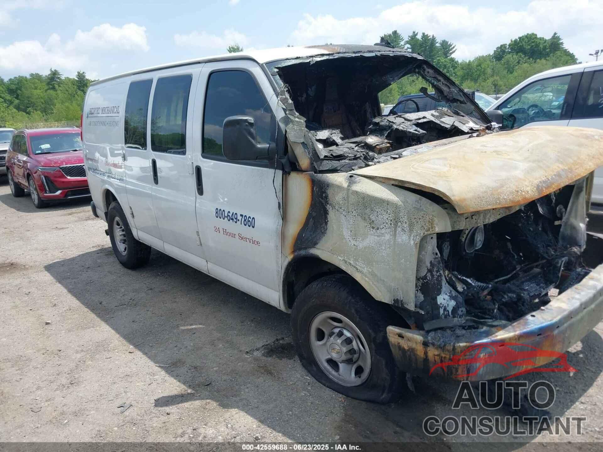 CHEVROLET EXPRESS CARGO 2022 - 1GCWGAFP2N1183581