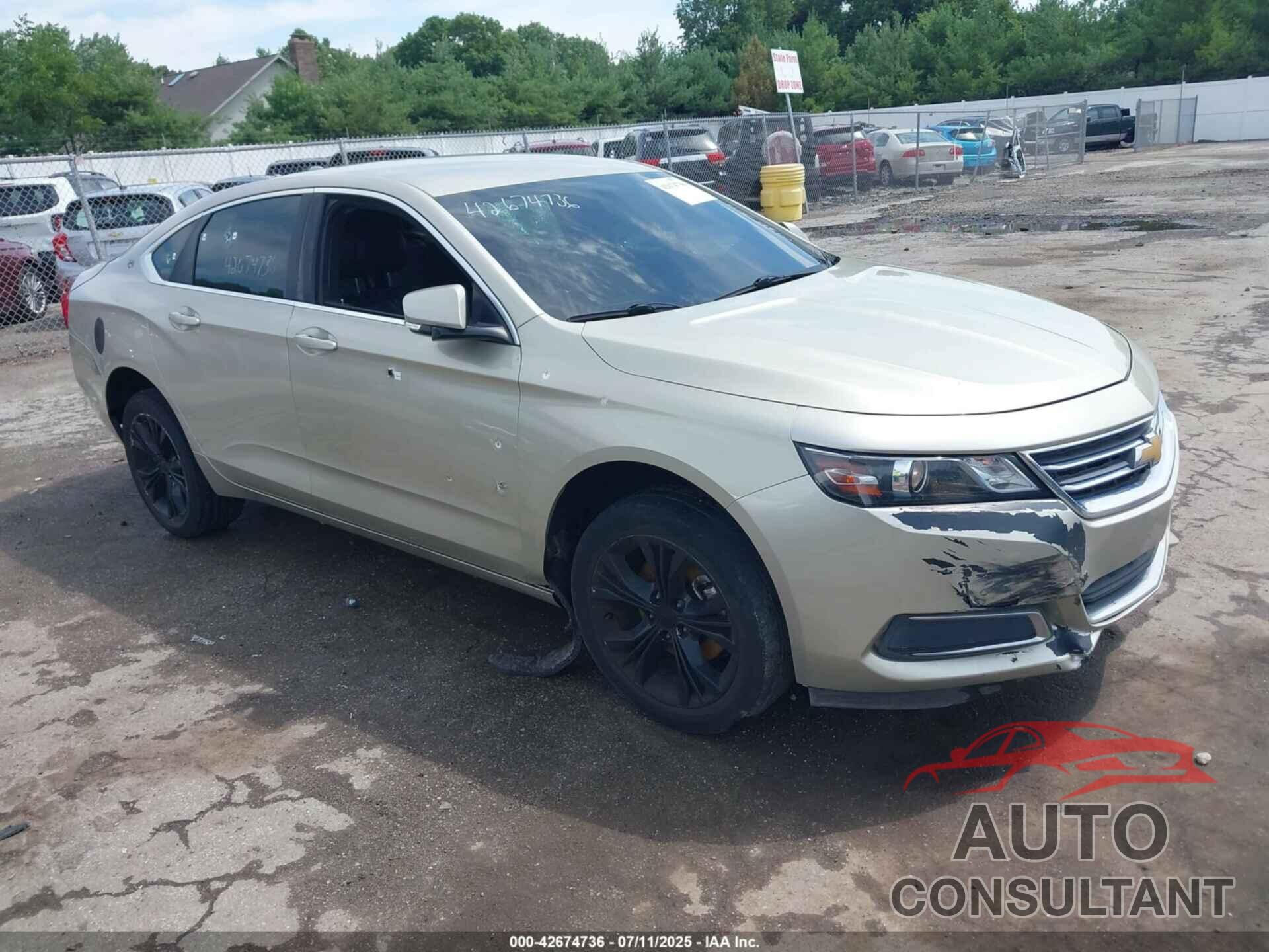 CHEVROLET IMPALA 2014 - 2G1125S32E9101114