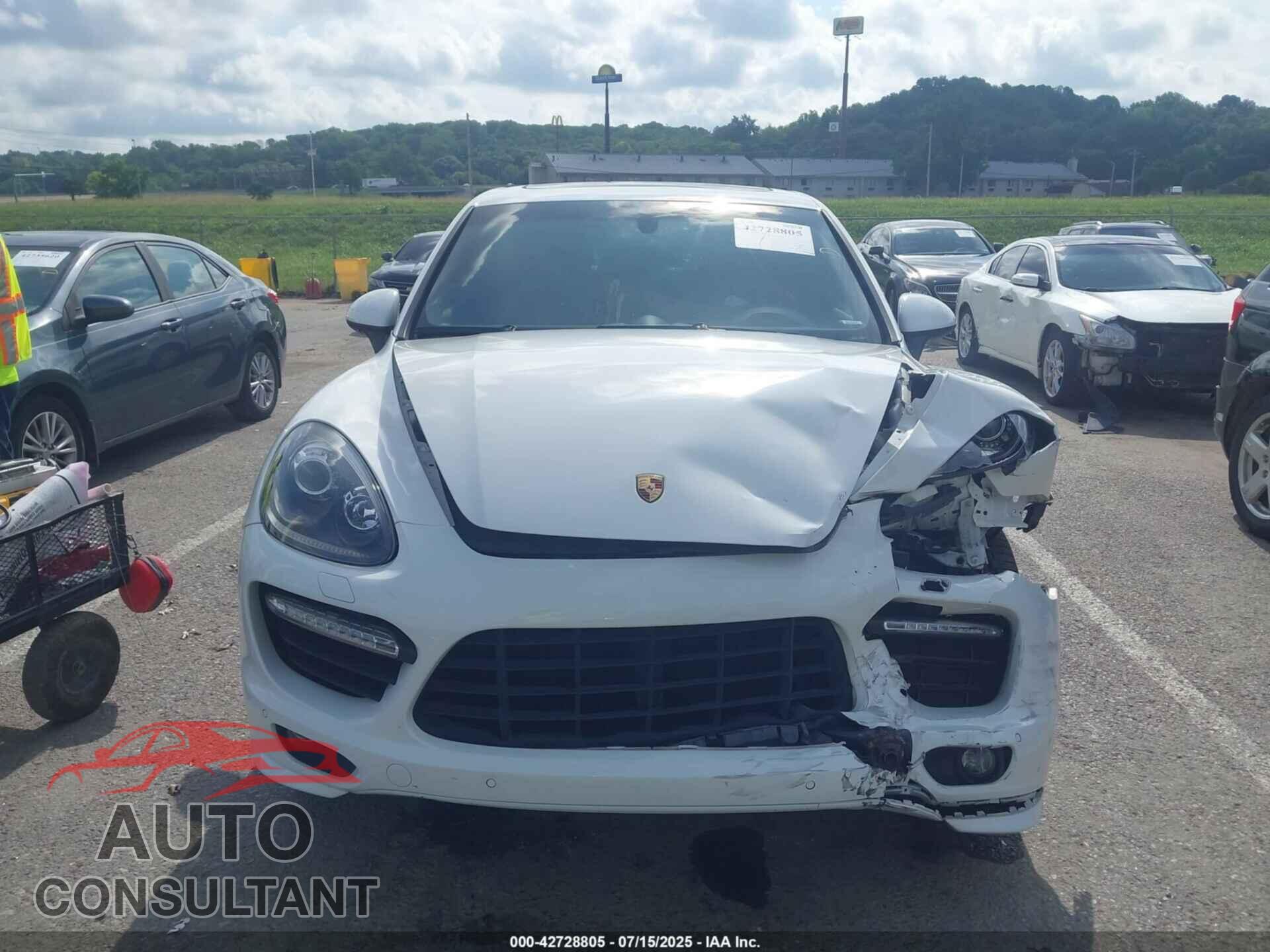 PORSCHE CAYENNE 2013 - WP1AD2A27DLA45105