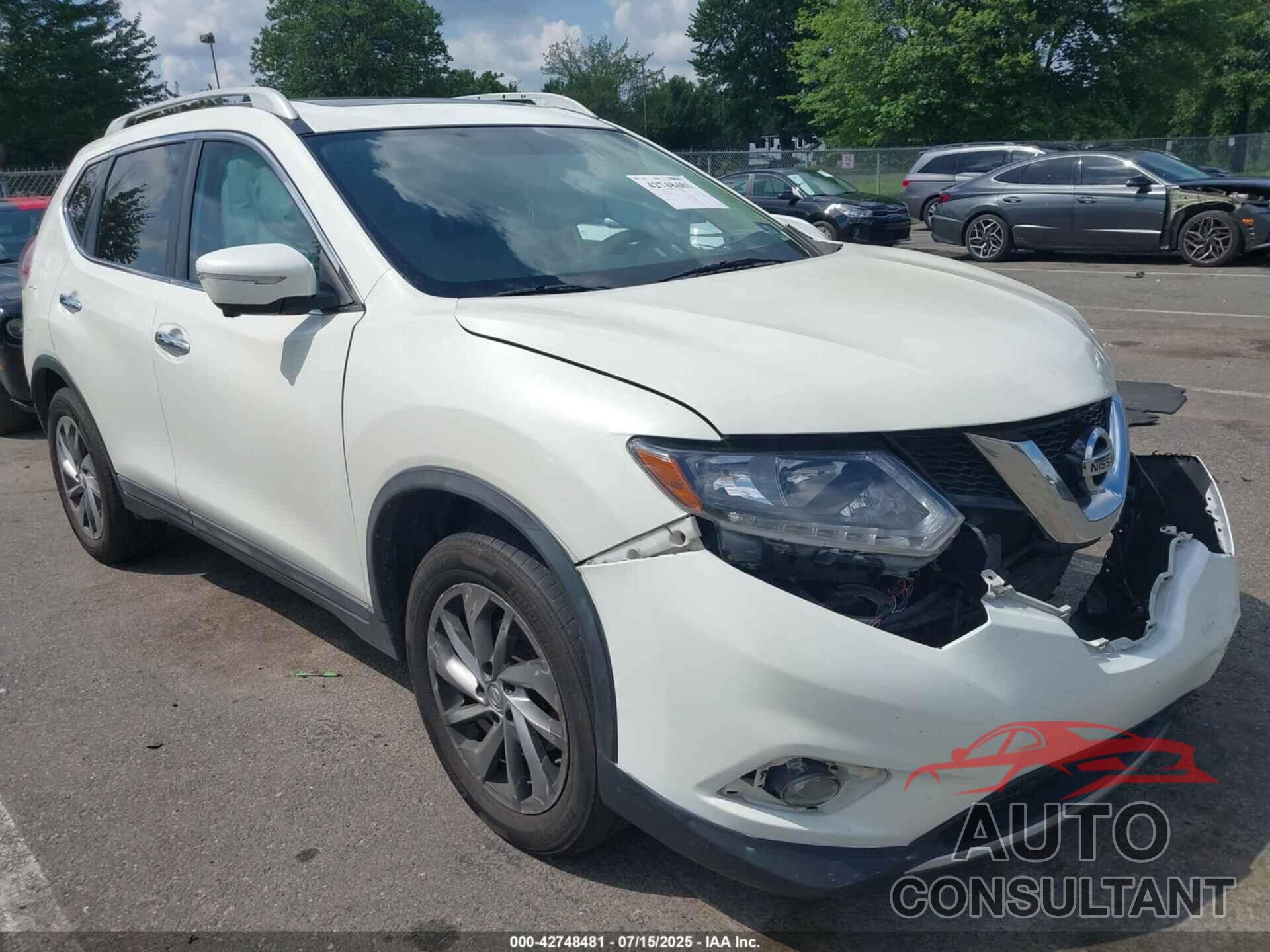 NISSAN ROGUE 2015 - 5N1AT2MV3FC828849
