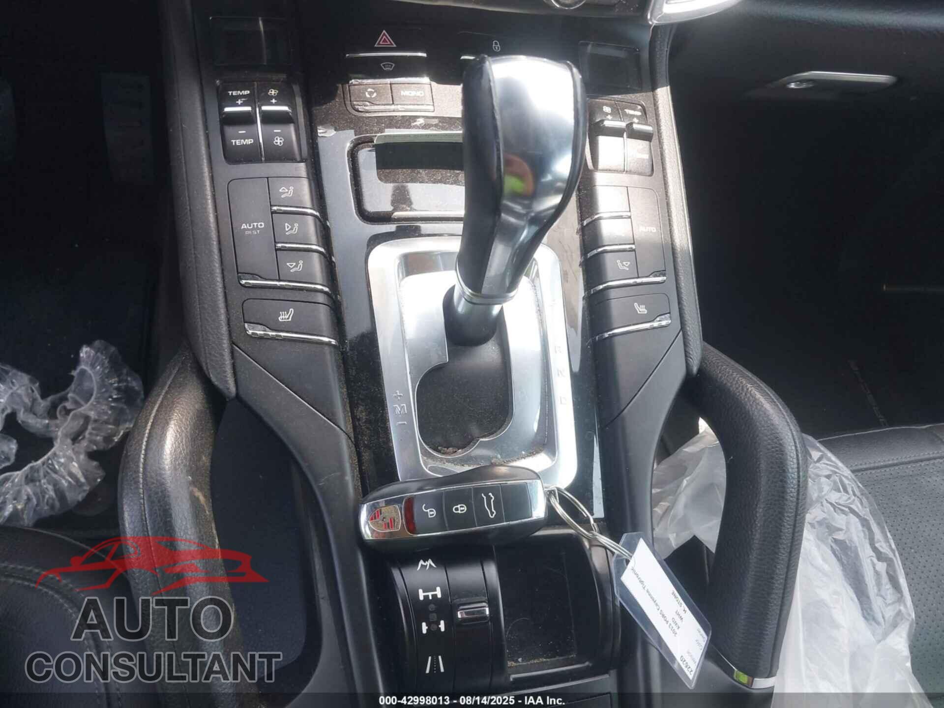 PORSCHE CAYENNE 2013 - WP1AA2A27DLA06216