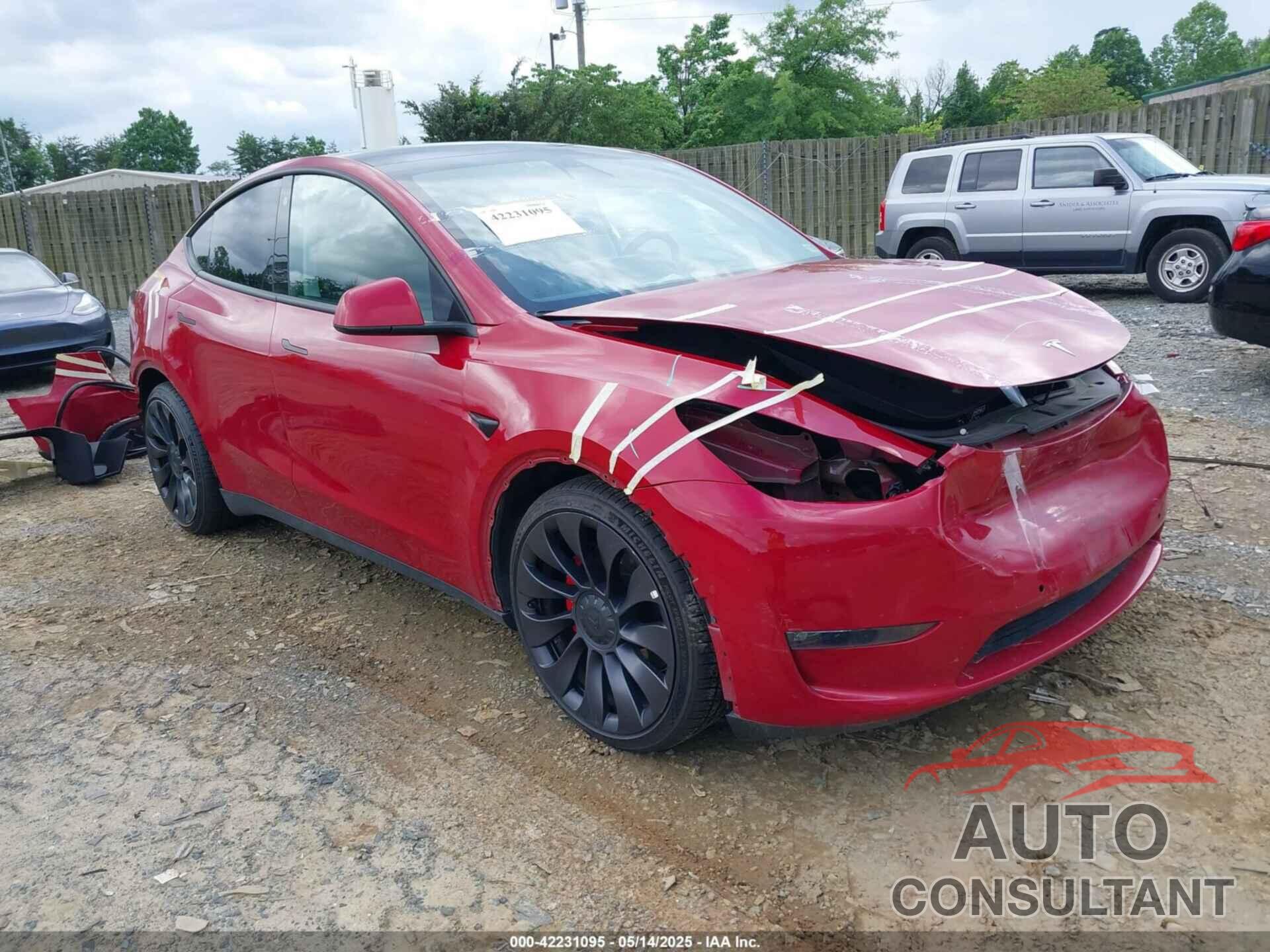 TESLA MODEL Y 2022 - 7SAYGDEF2NF374866