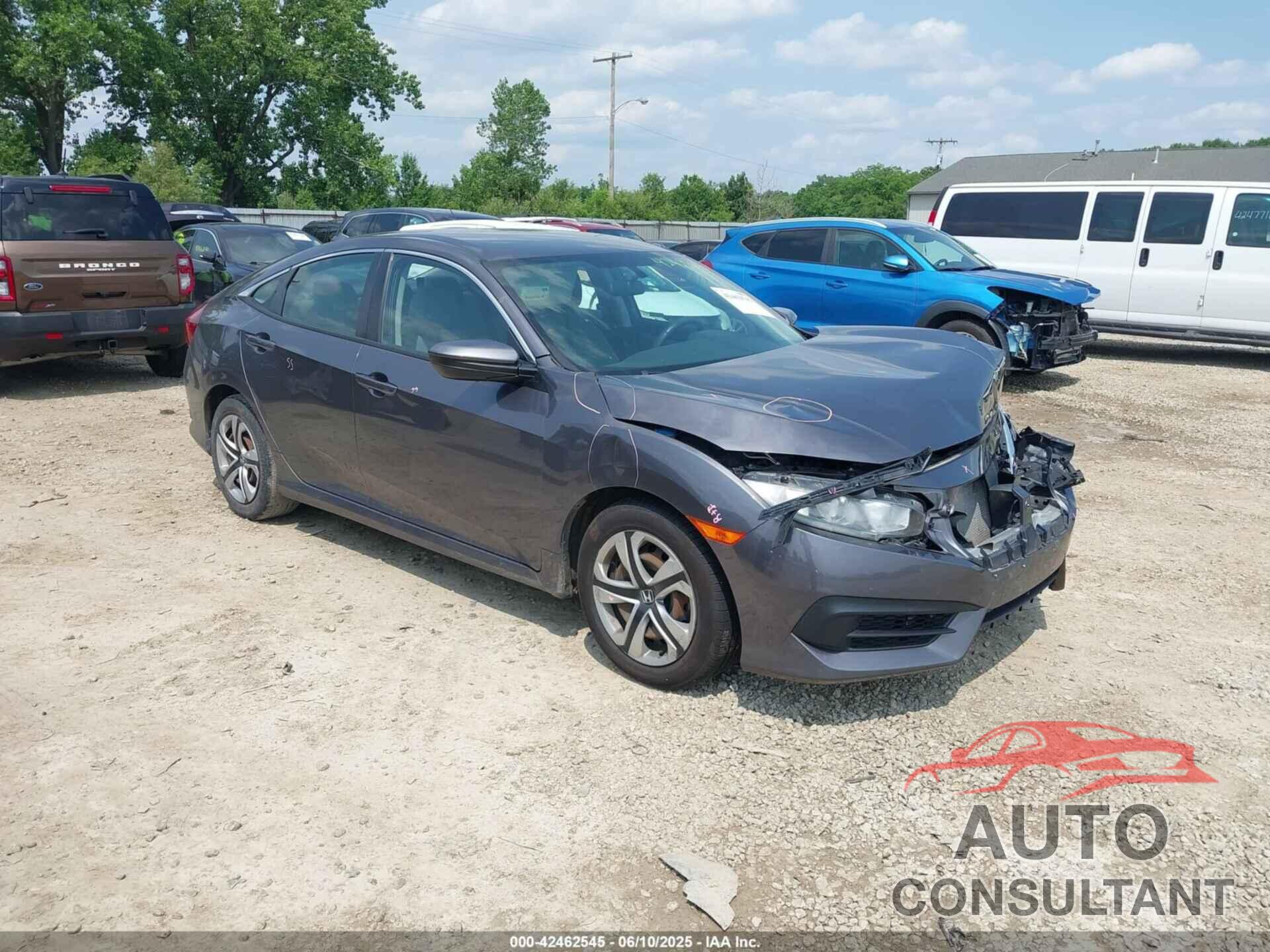 HONDA CIVIC 2018 - 2HGFC2F54JH556102