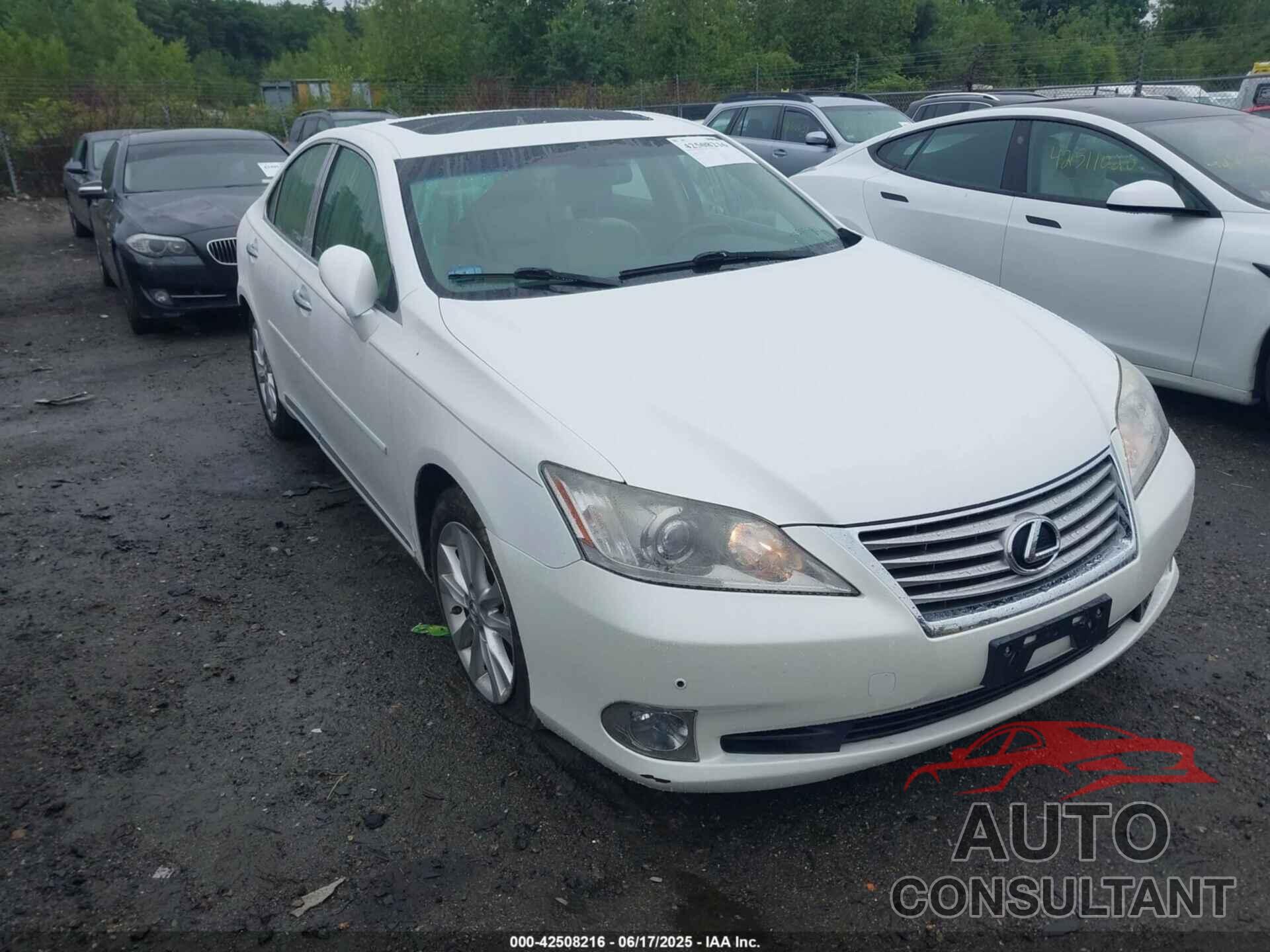 LEXUS ES 350 2012 - JTHBK1EG6C2490871