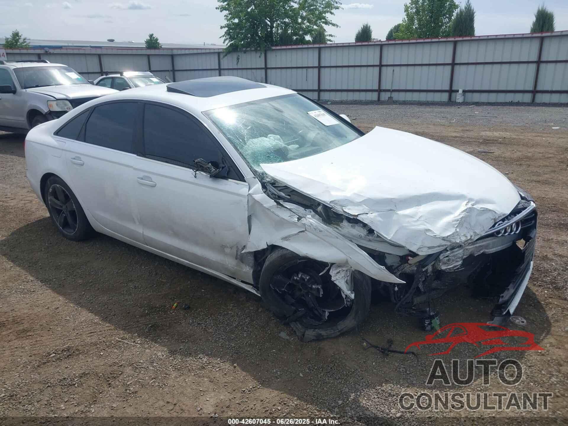 AUDI A6 2013 - WAUDFAFCXDN025548