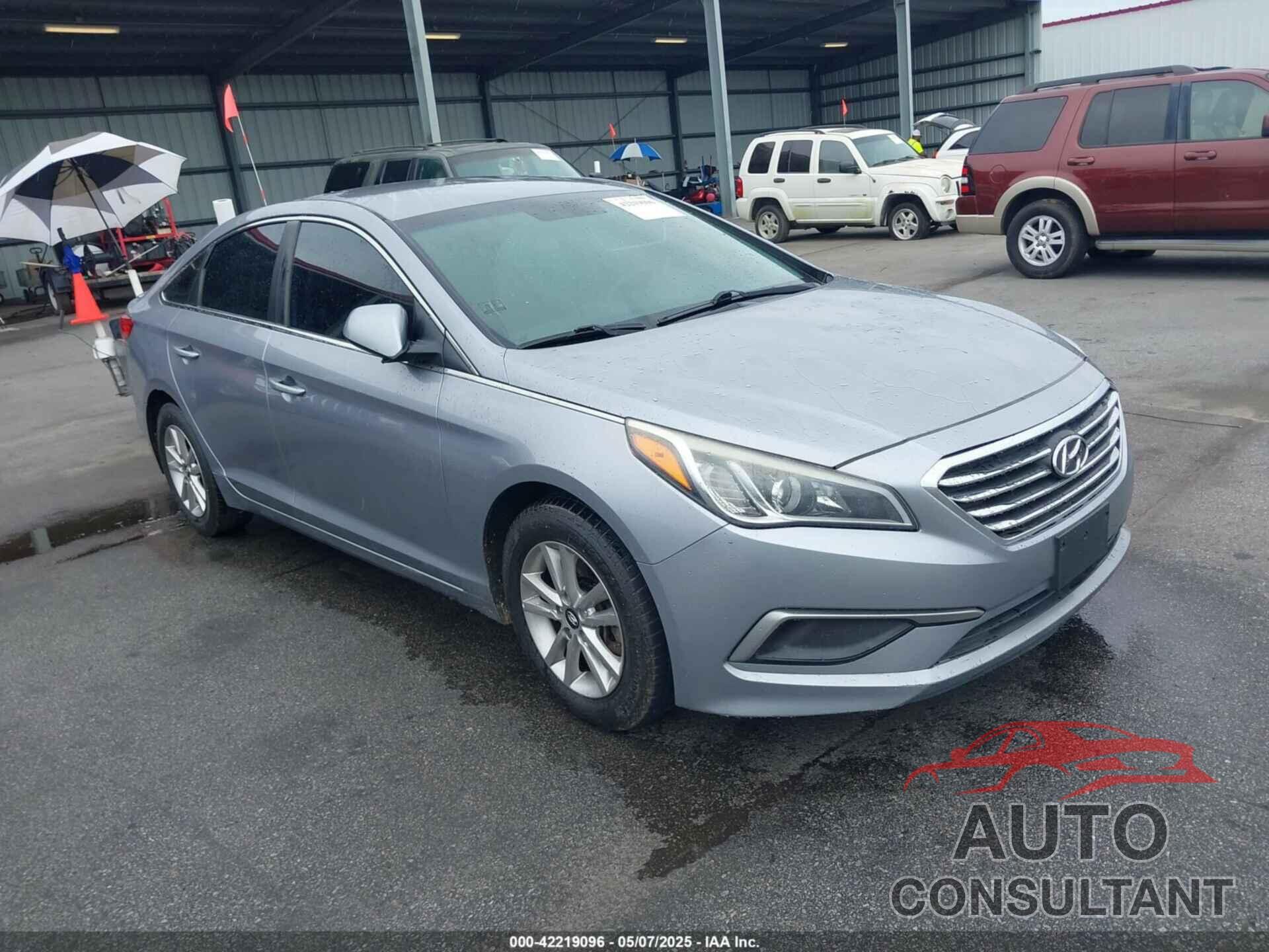 HYUNDAI SONATA 2016 - 5NPE24AF9GH390409