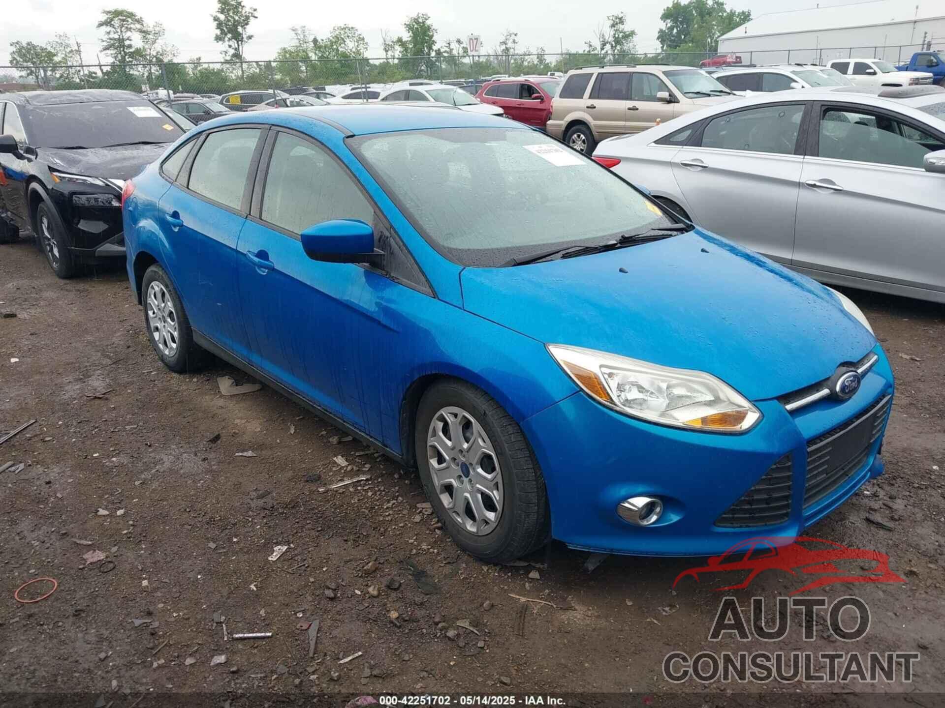 FORD FOCUS 2012 - 1FAHP3F23CL447469
