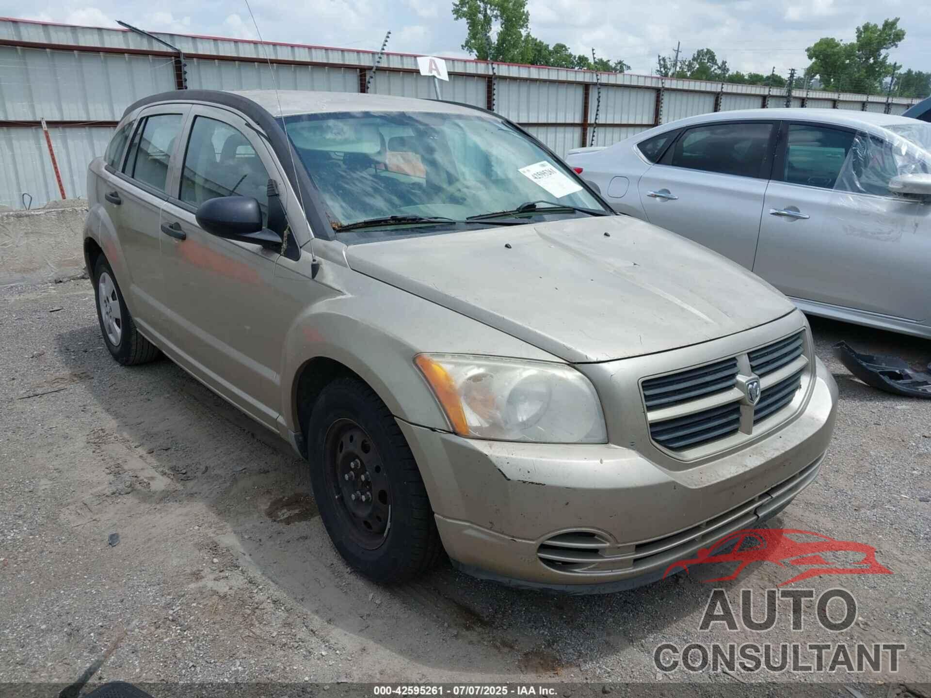 DODGE CALIBER 2009 - 1B3HB28A49D152960