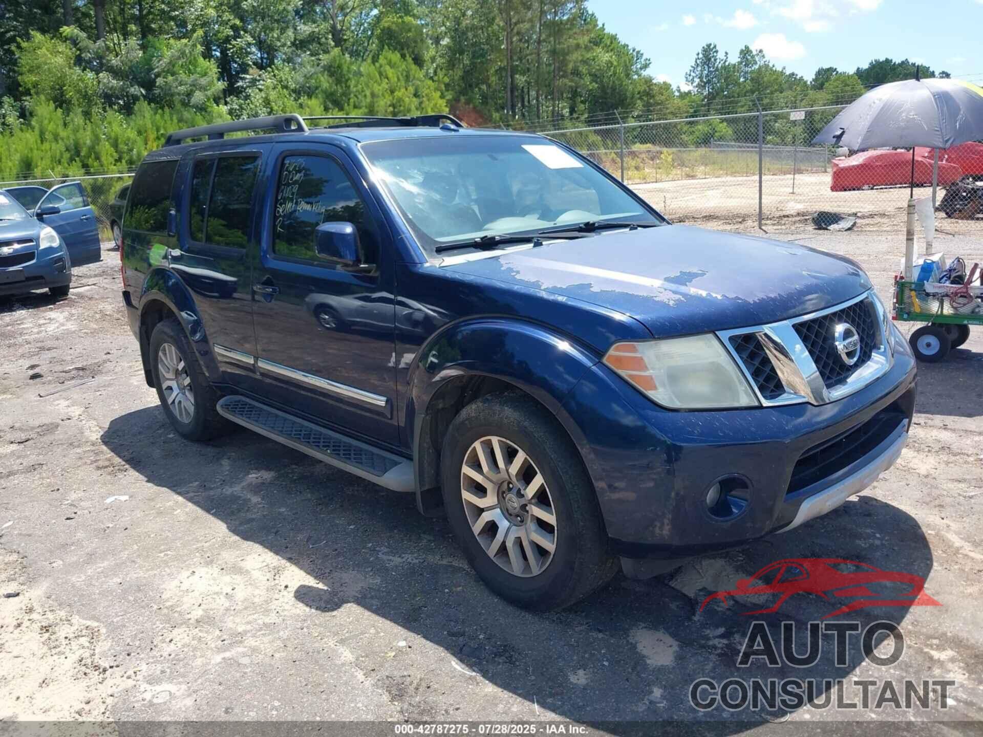 NISSAN PATHFINDER 2010 - 5N1AR1NN2AC614029
