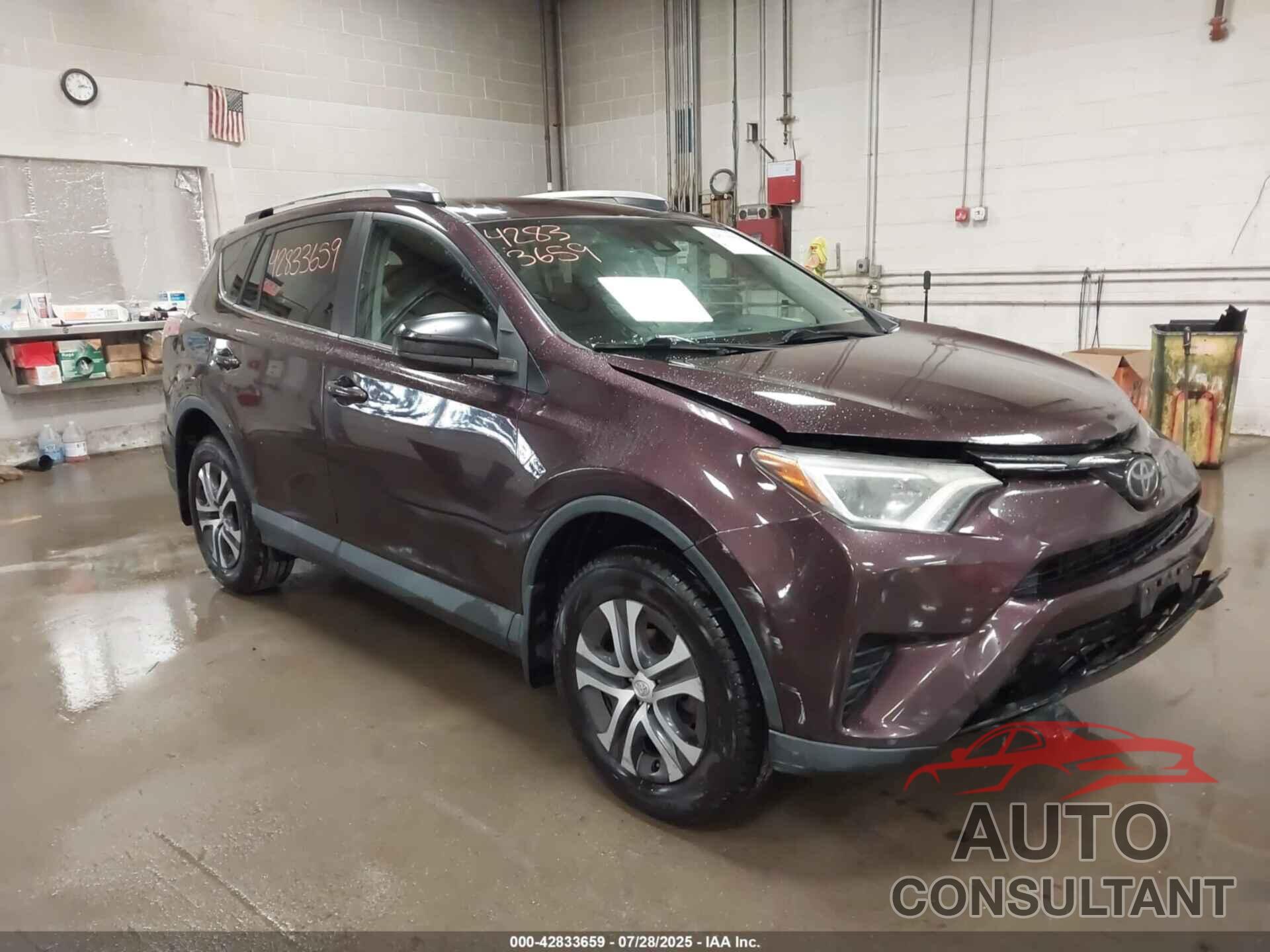 TOYOTA RAV4 2017 - 2T3BFREV6HW626658
