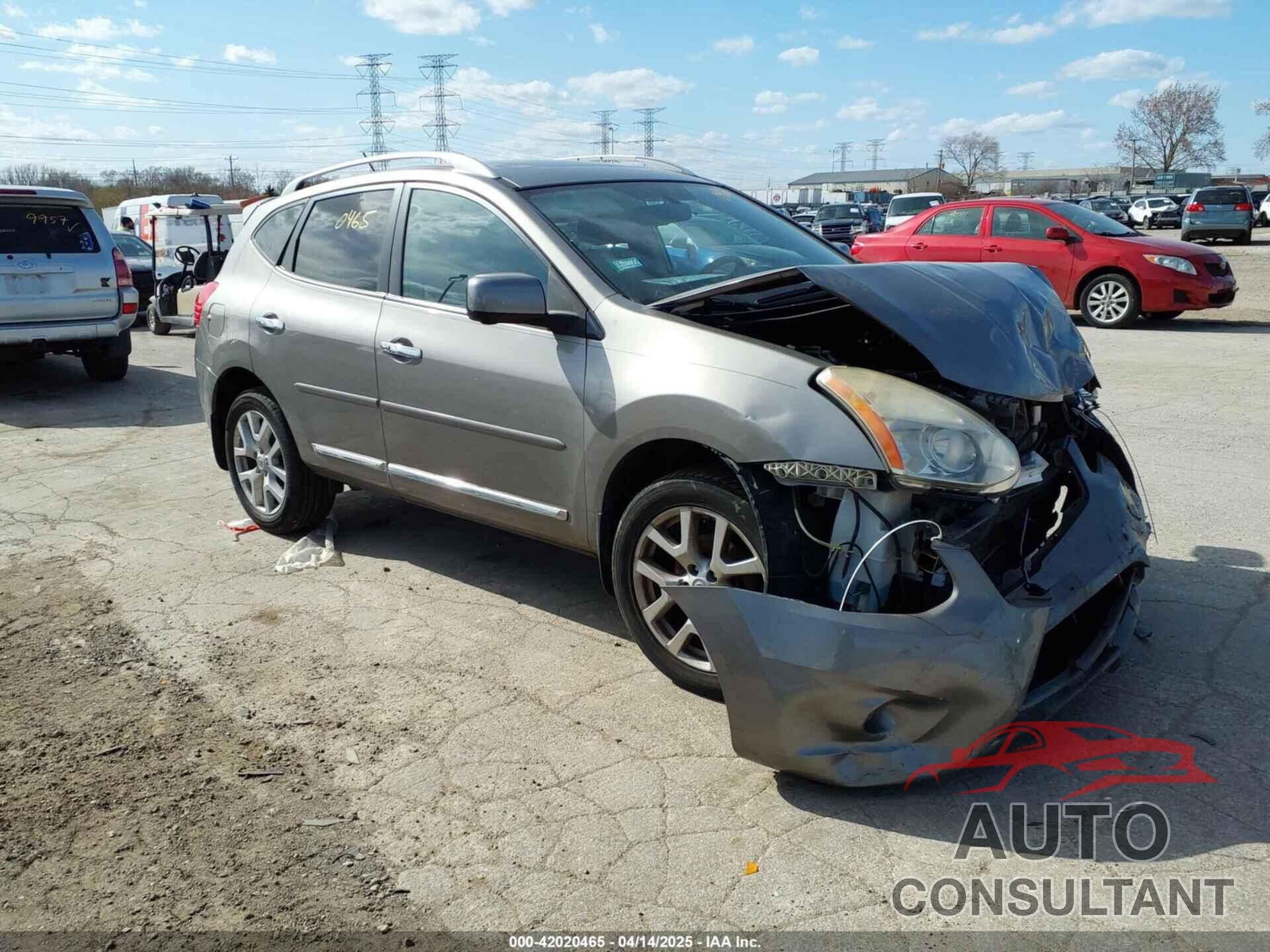 NISSAN ROGUE 2012 - JN8AS5MV3CW394388
