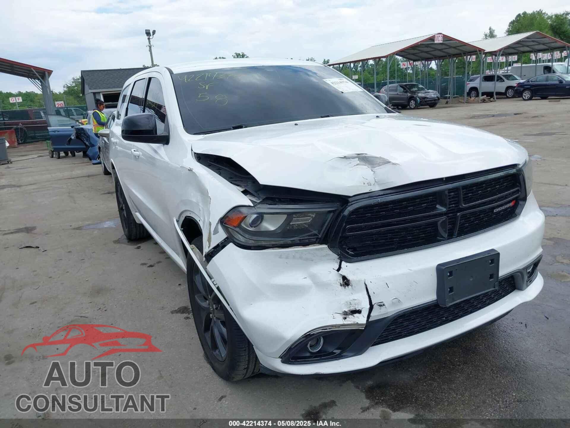 DODGE DURANGO 2019 - 1C4RDJAG3KC821124